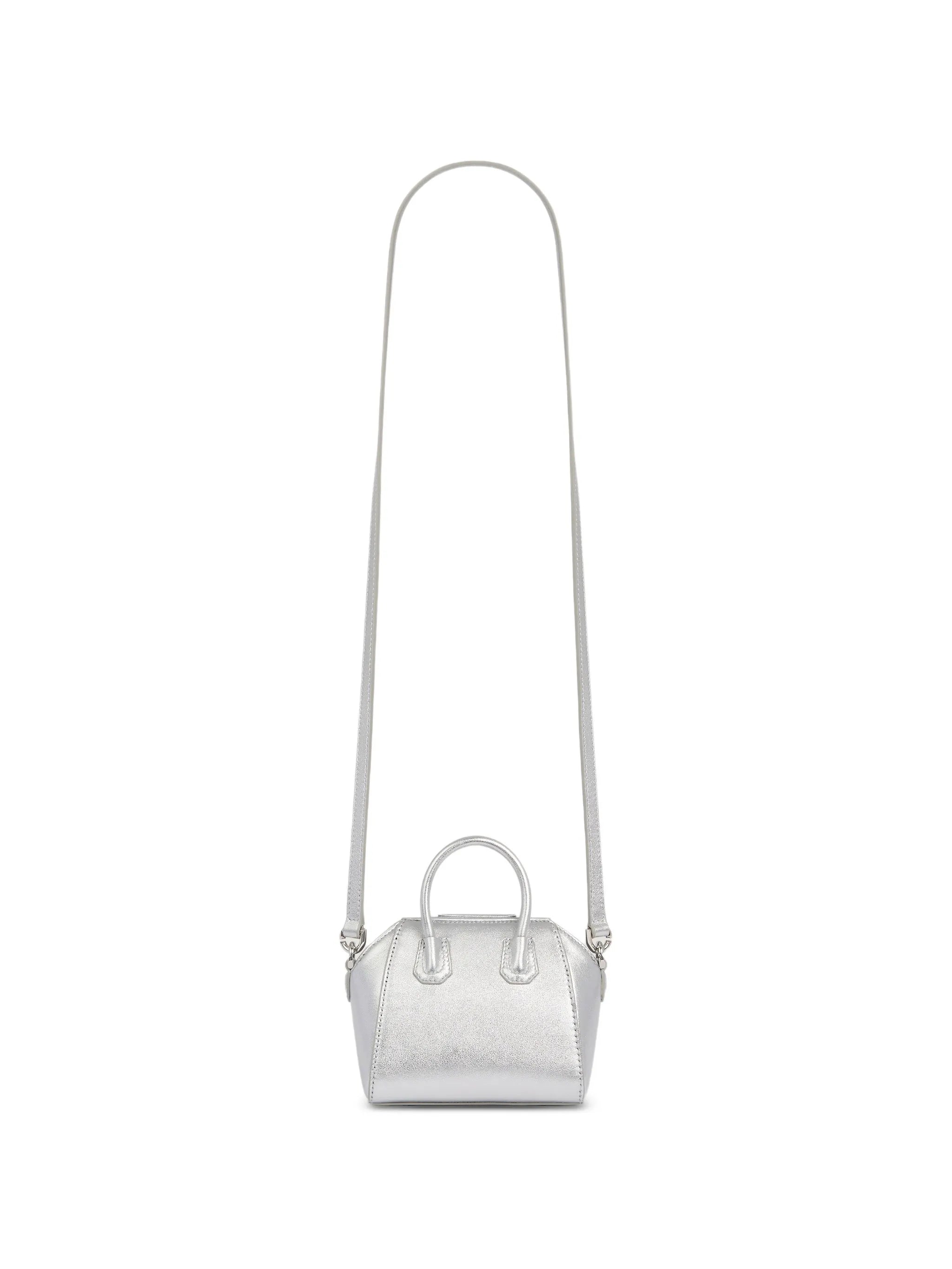 Antigona laminated leather bag
