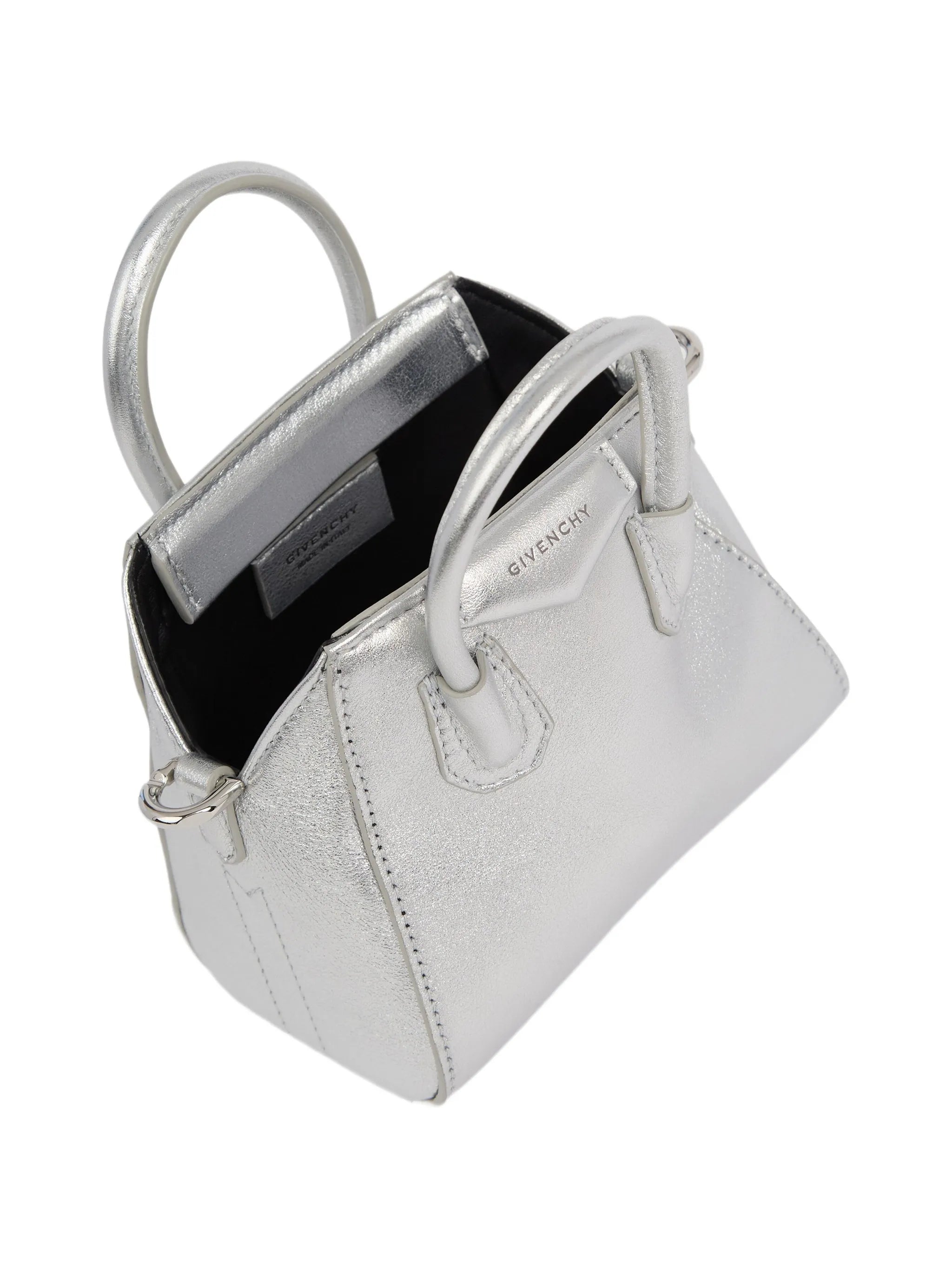 Antigona laminated leather bag