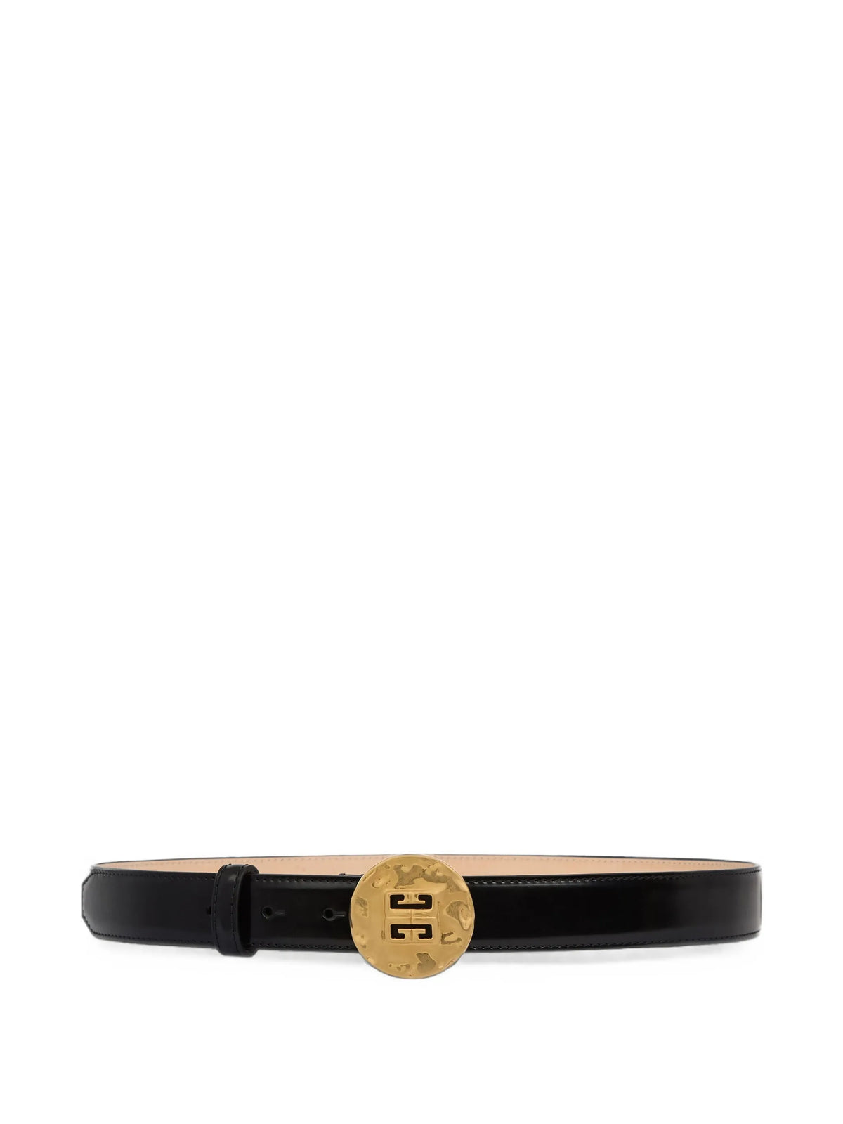 4G medal leather belt