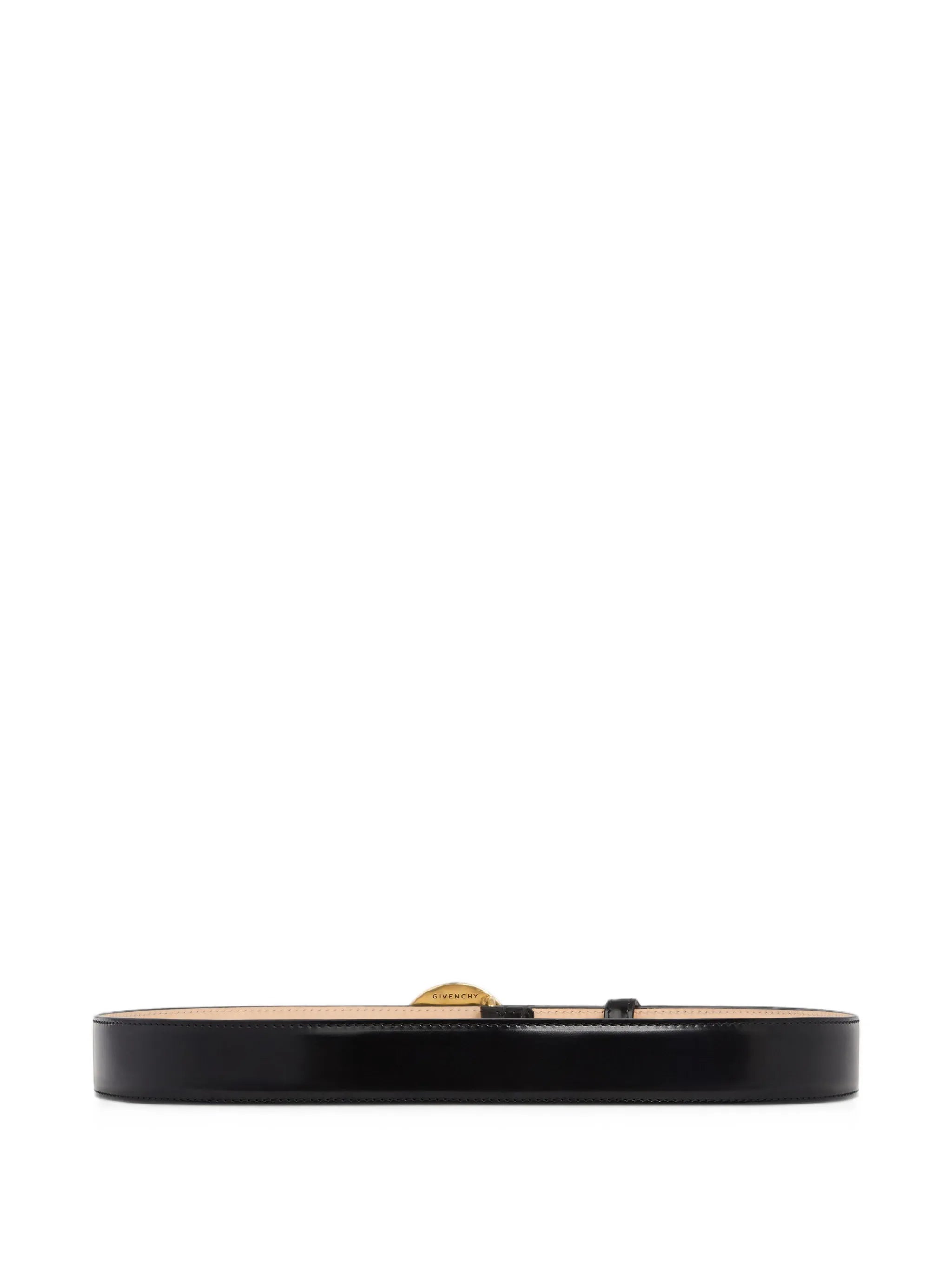 4G medal leather belt