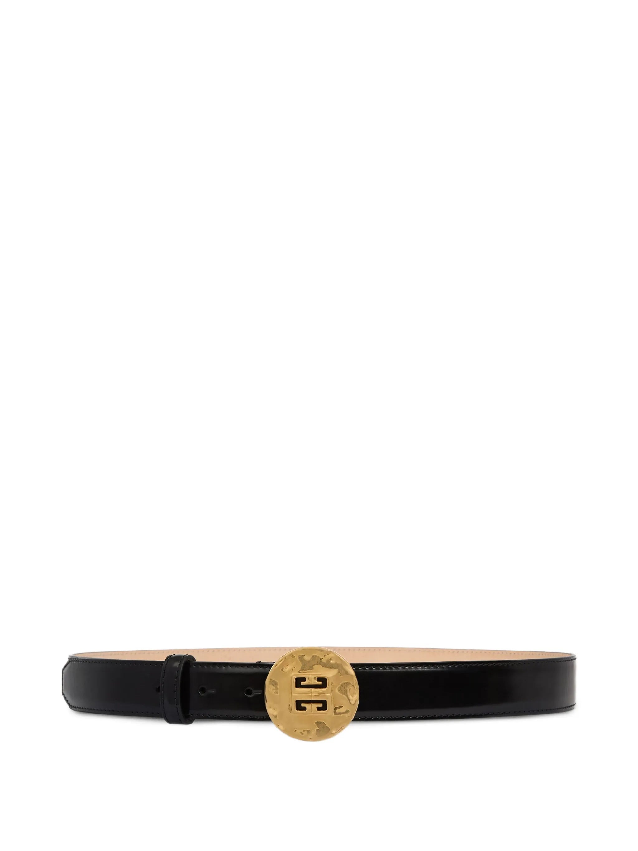 4G medal belt in leather