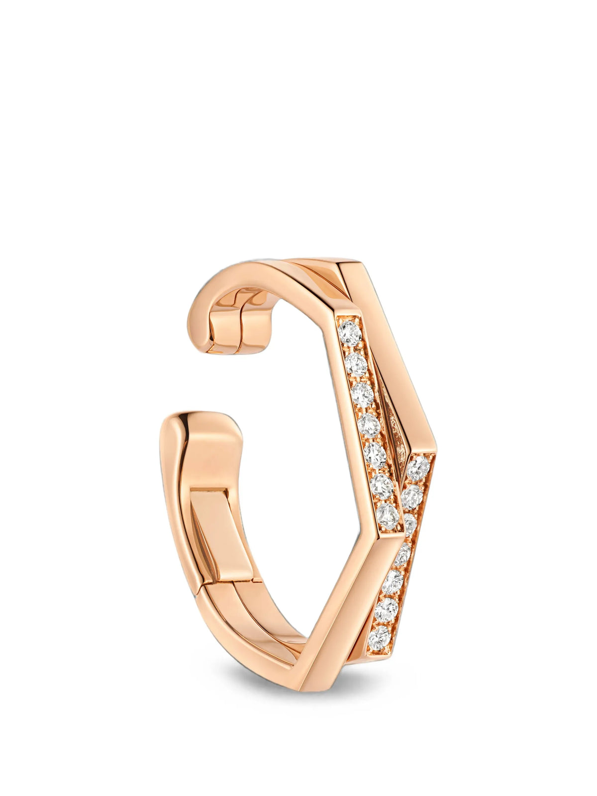 Antifer diamond ear cuff