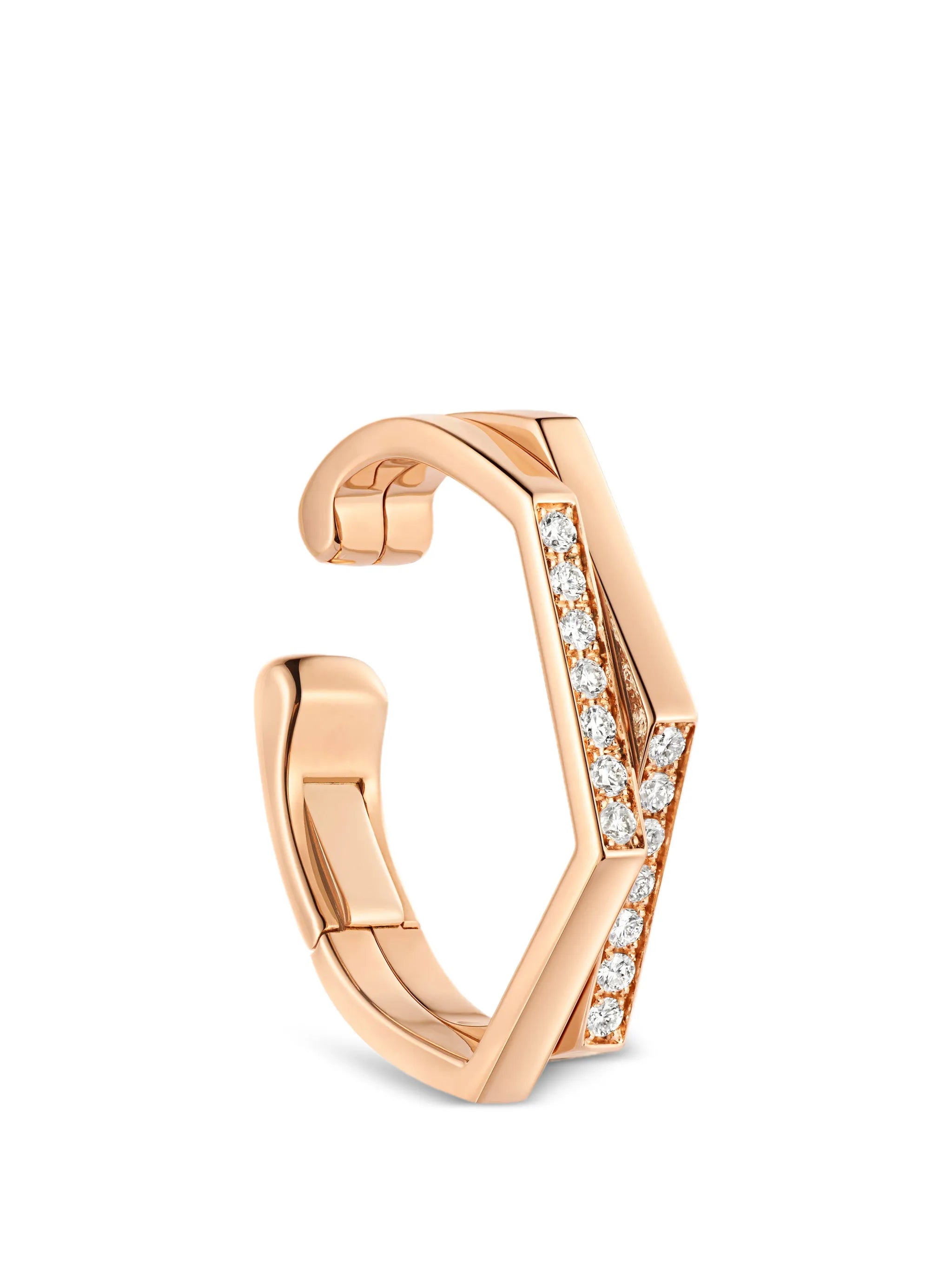 Antifer diamond ear cuff