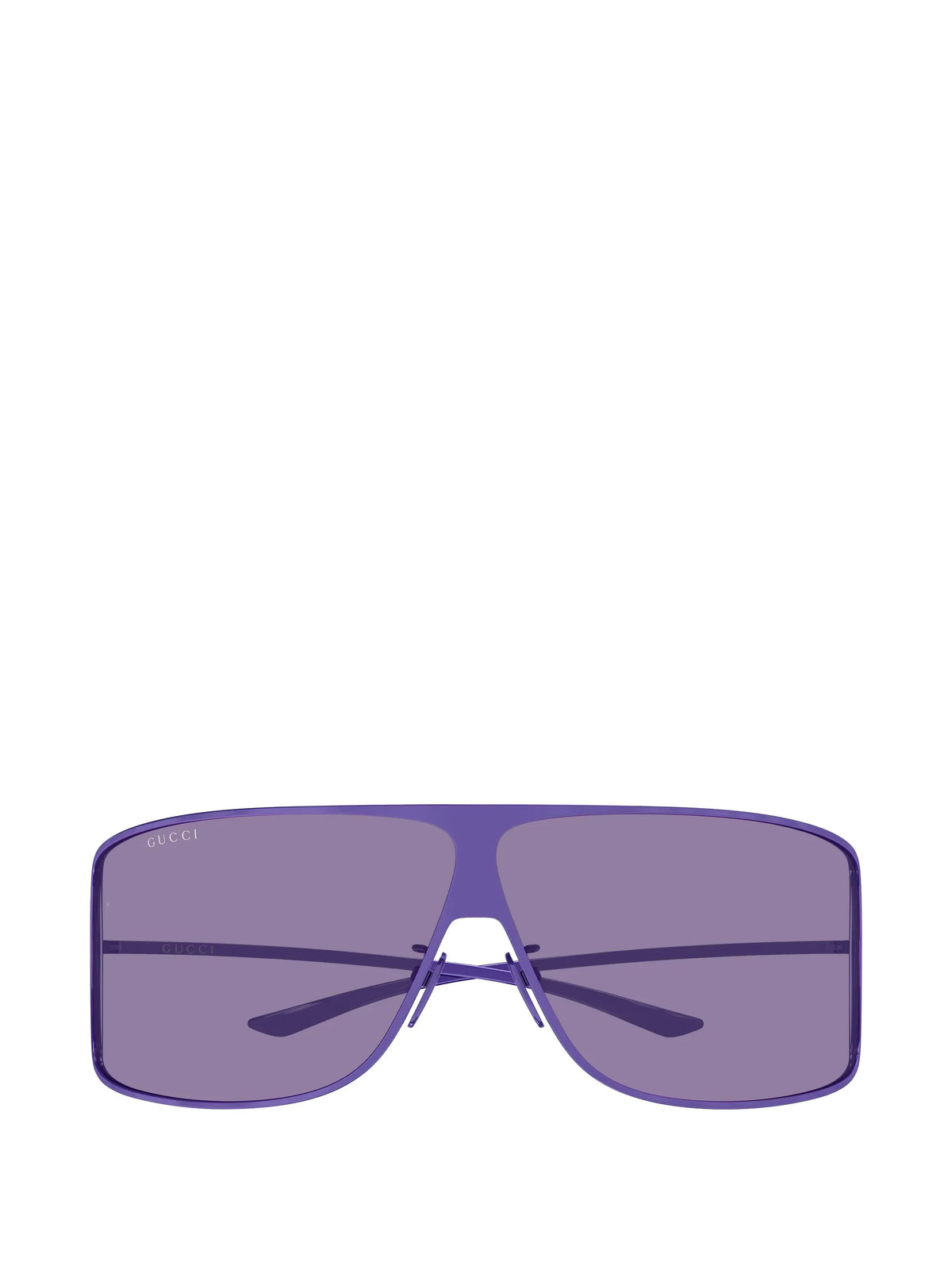 Mask geometric-frame sunglasses