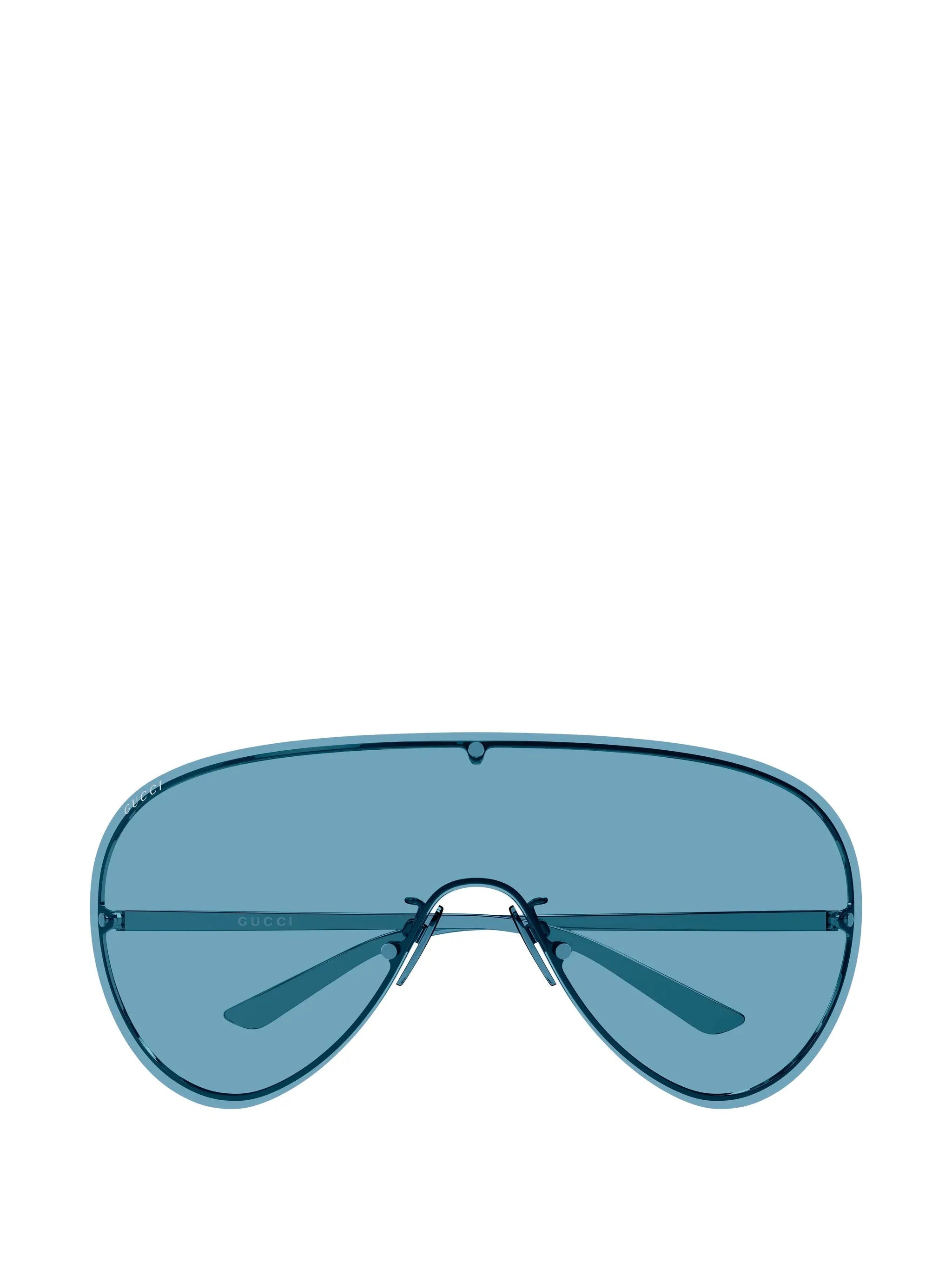 Mask shield-frame sunglasses
