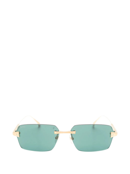 Santos de Cartier rectangle-frame sunglasses