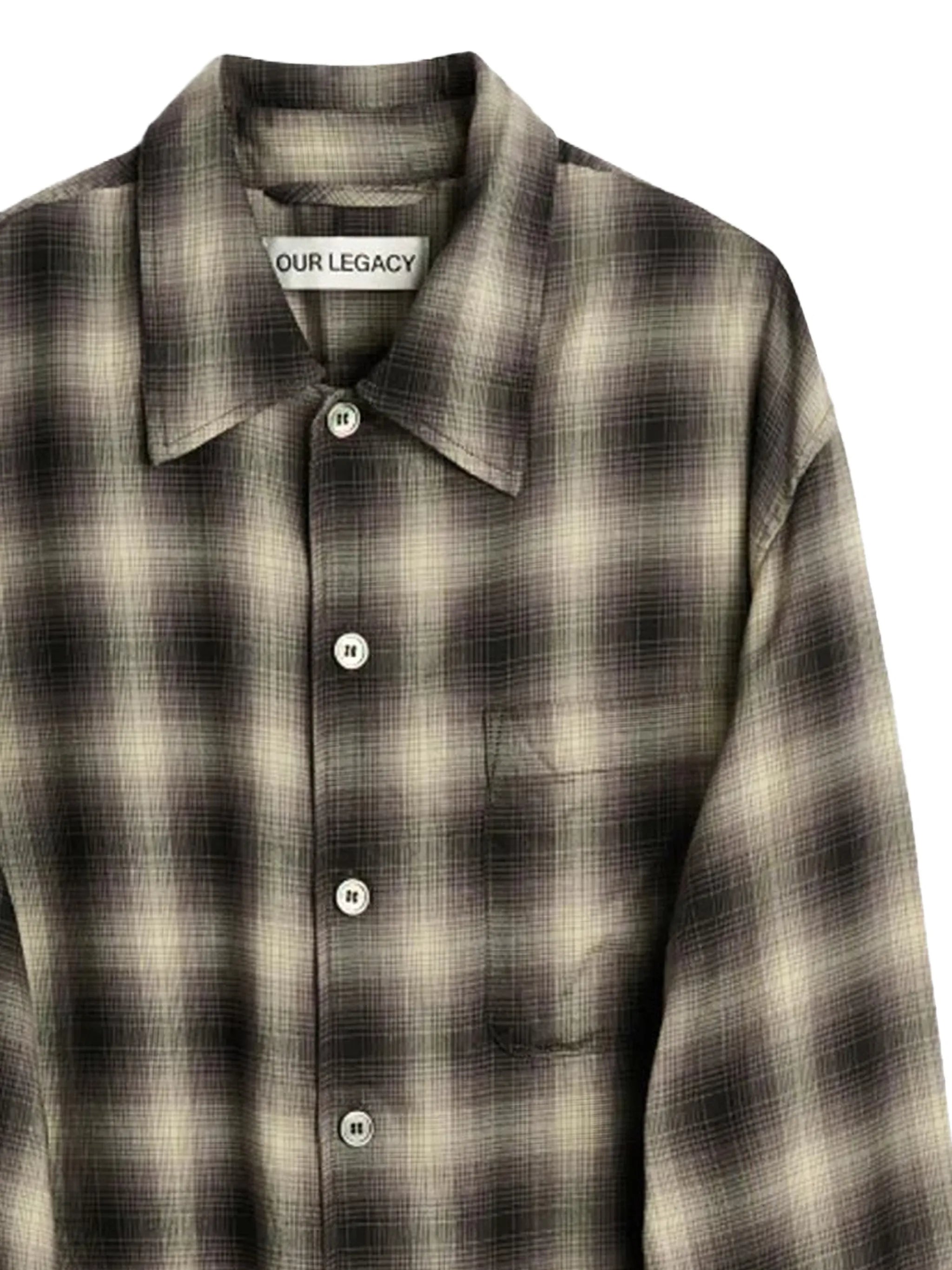 Taos check-print saloon shirt