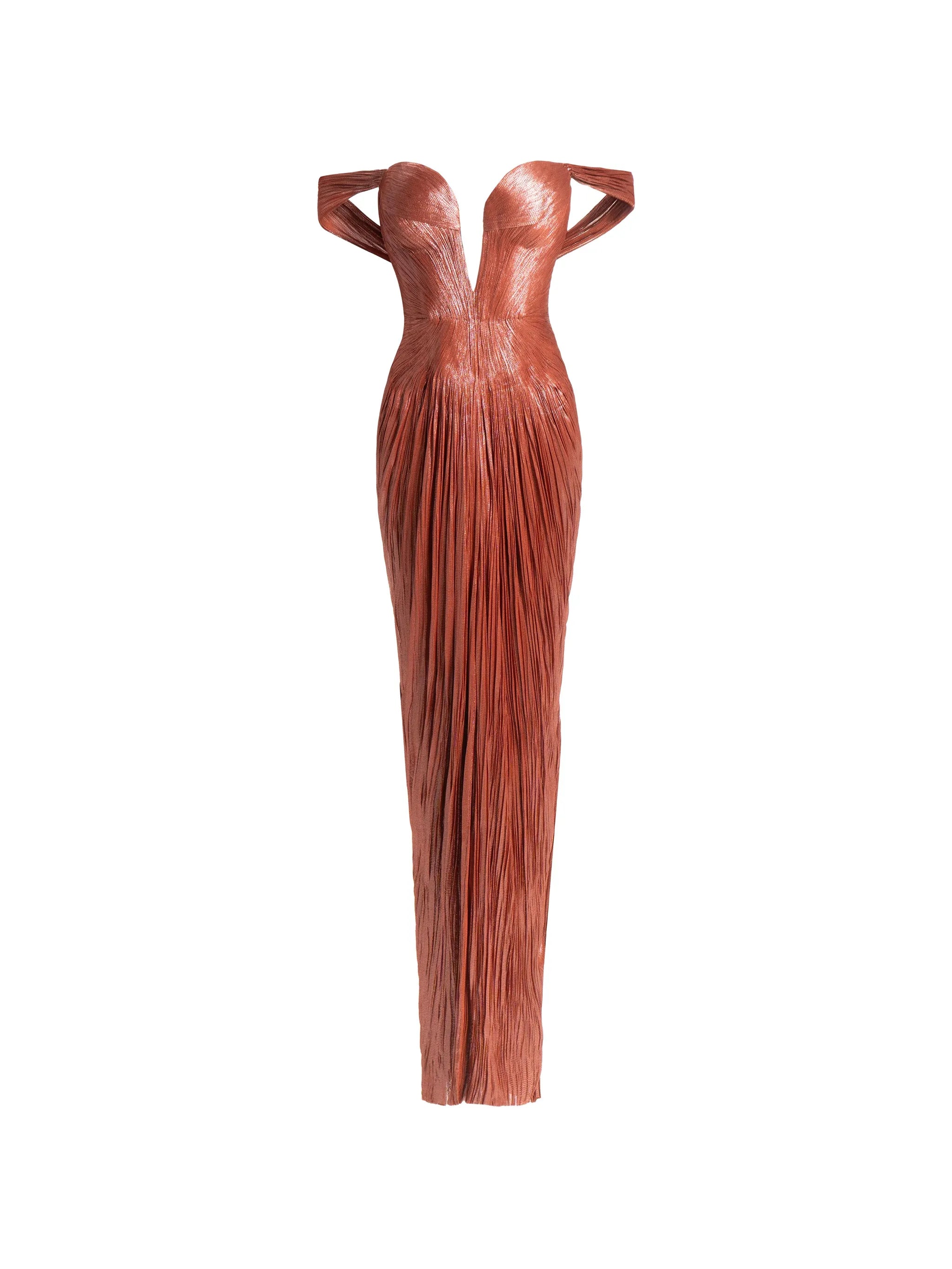 Martina off-shoulder maxi dress
