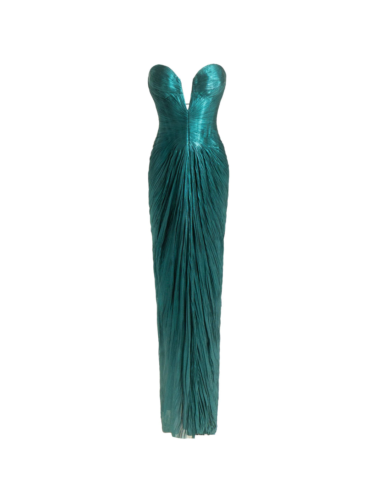 Yua strapless gown