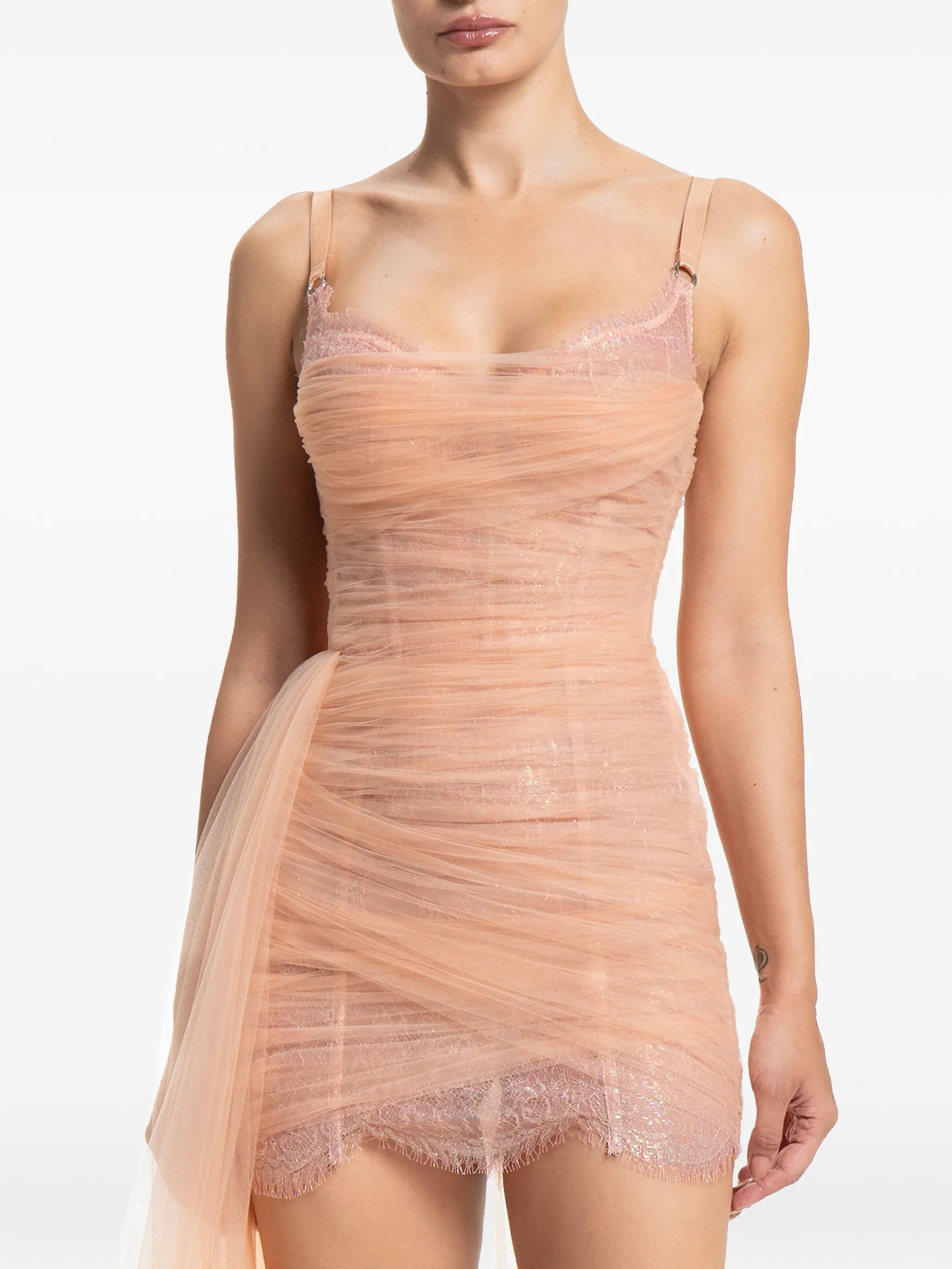 Salome pleated gown