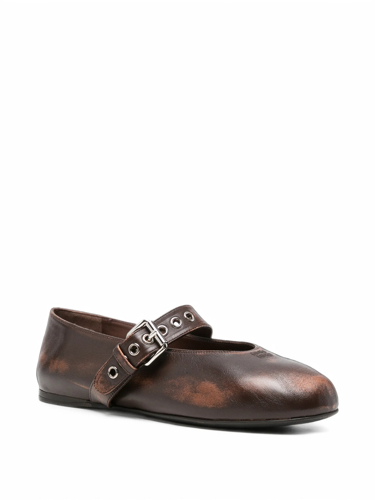 buckle-strap ballet flats