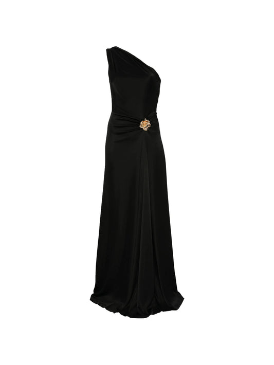 Regent asymmetrical maxi dress