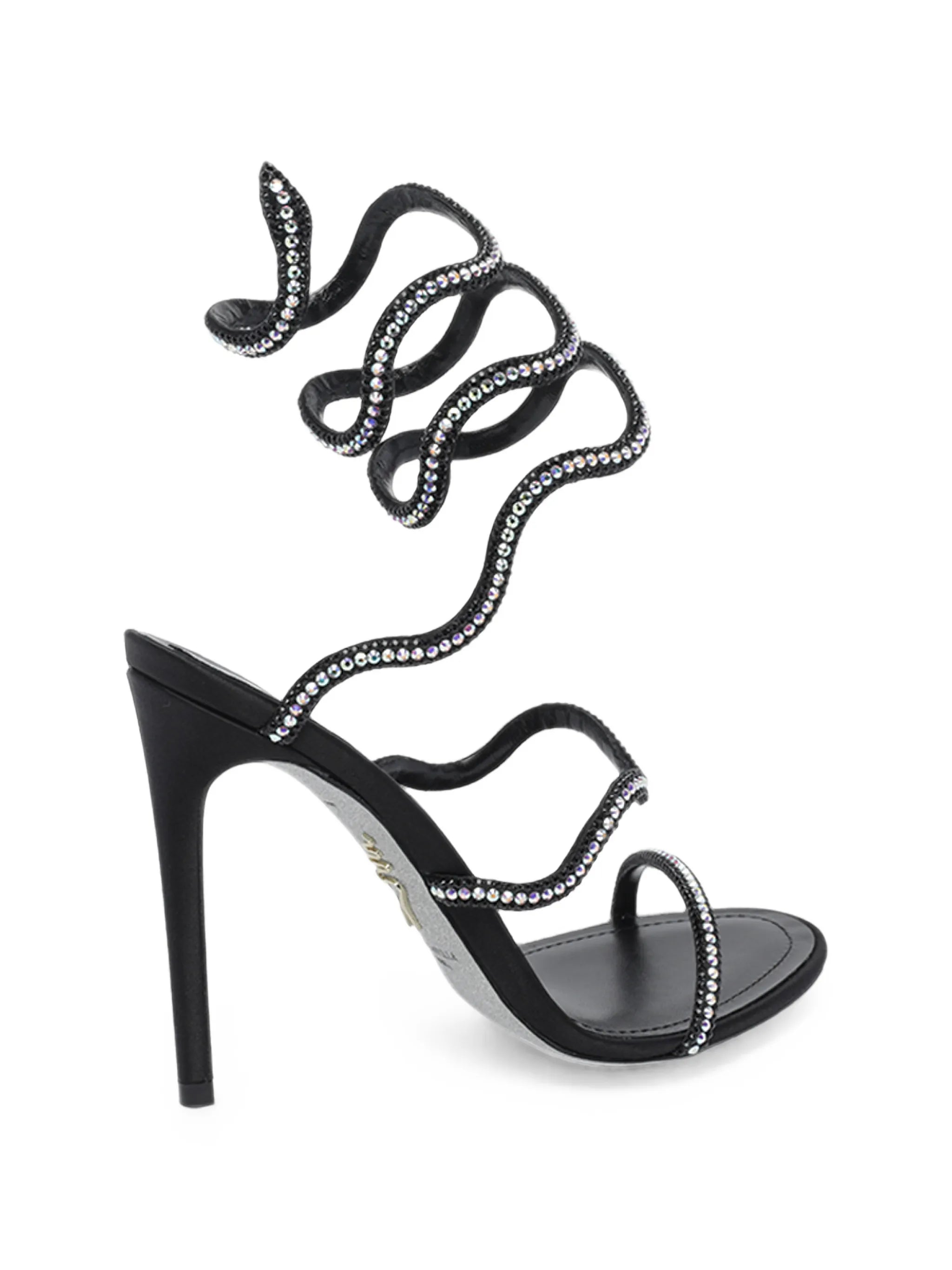 crystal-embellished sandals