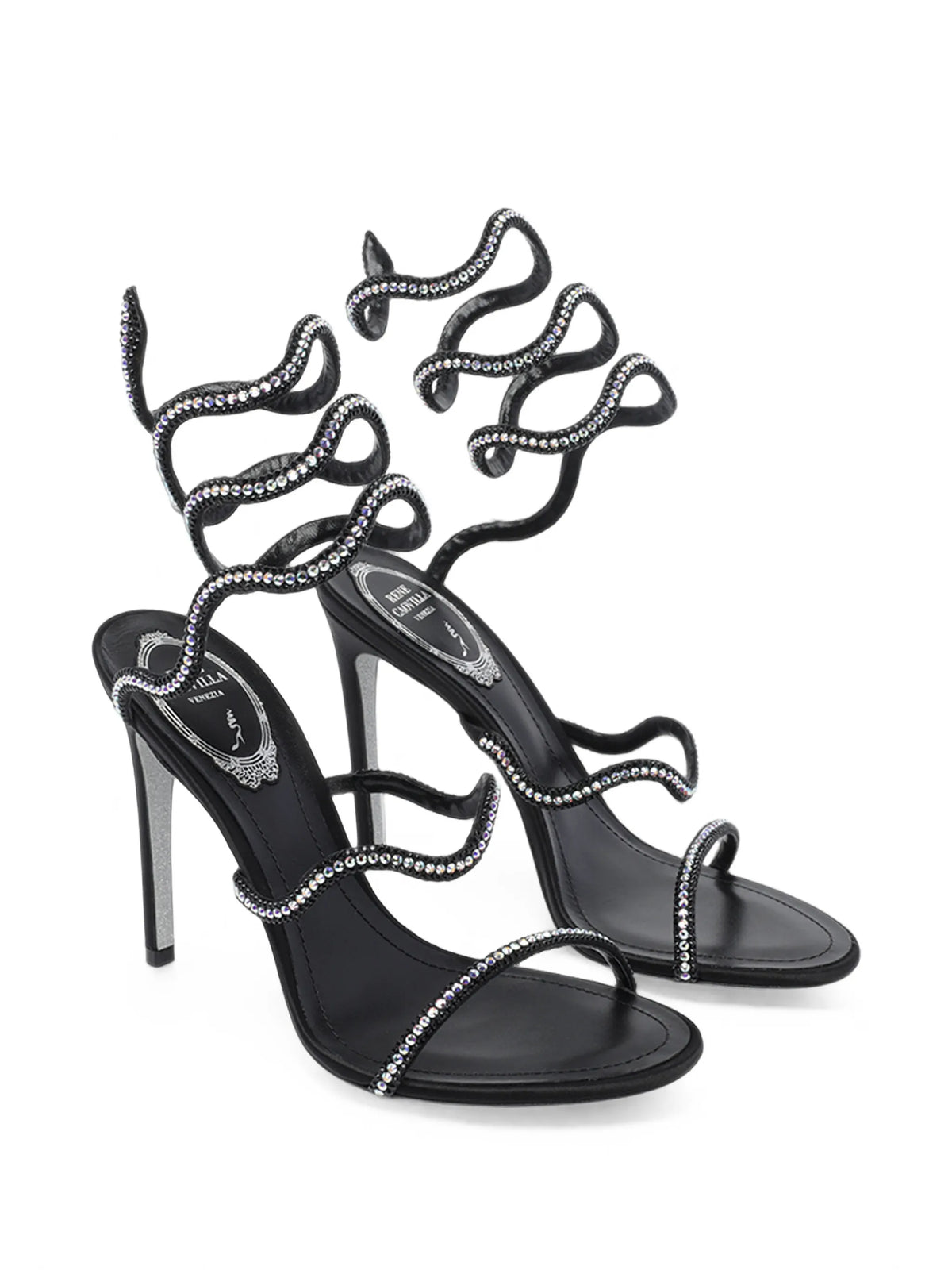 crystal-embellished sandals