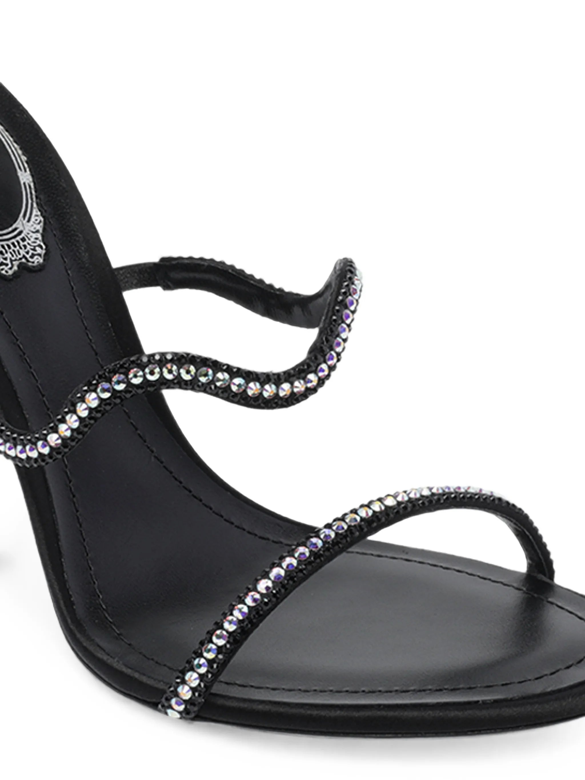 crystal-embellished sandals