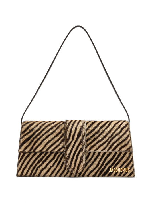 The long Bambino animal-print shoulder bag