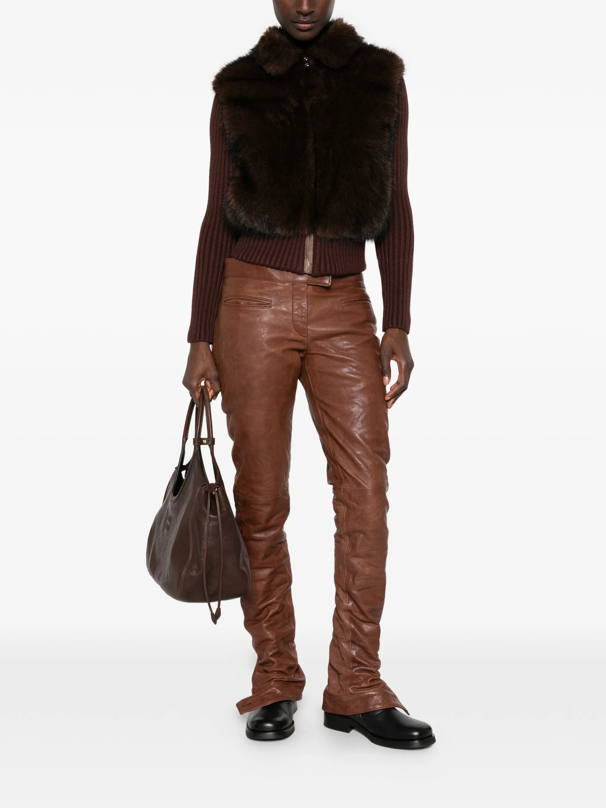 leather trousers