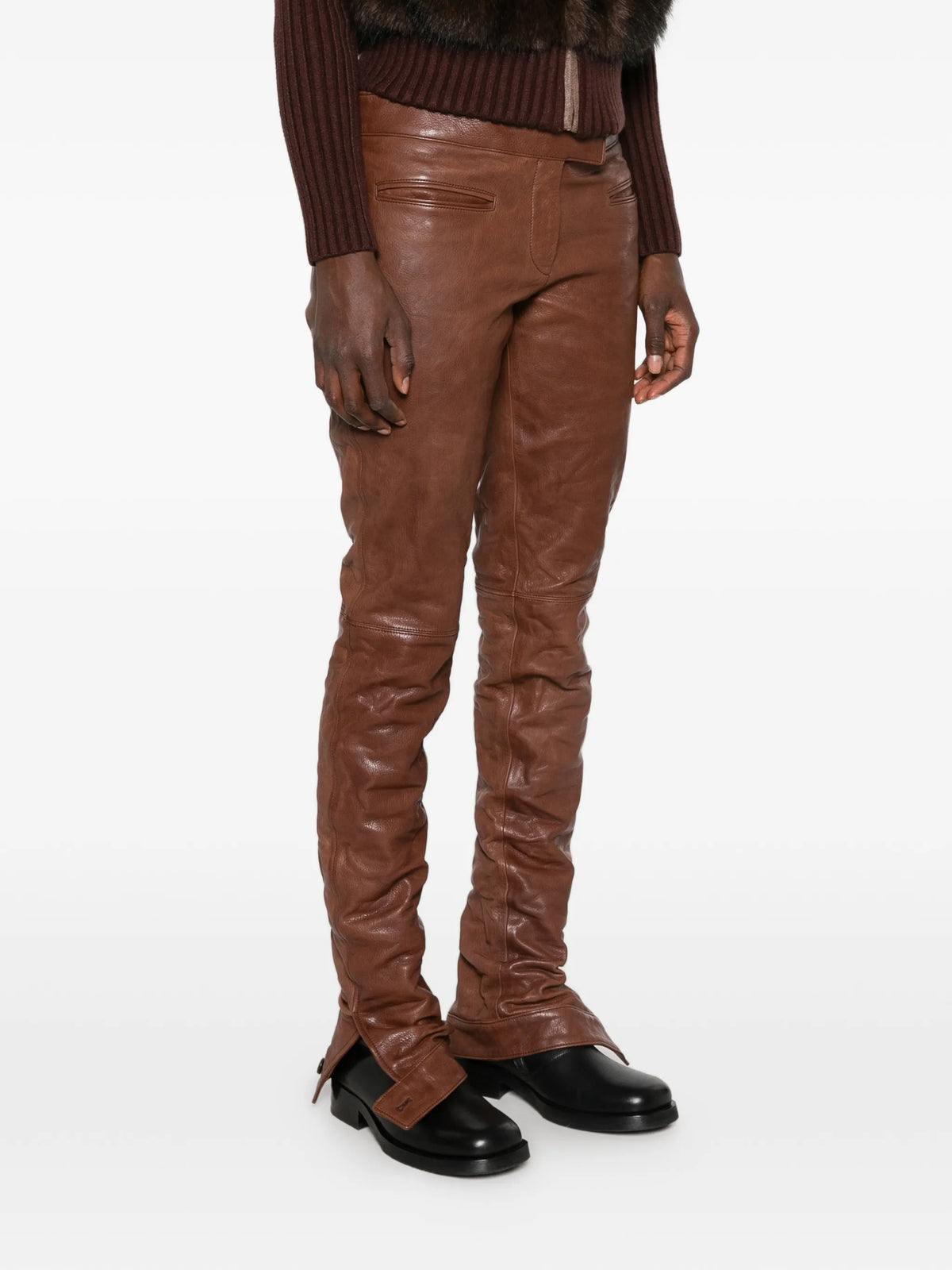 leather trousers