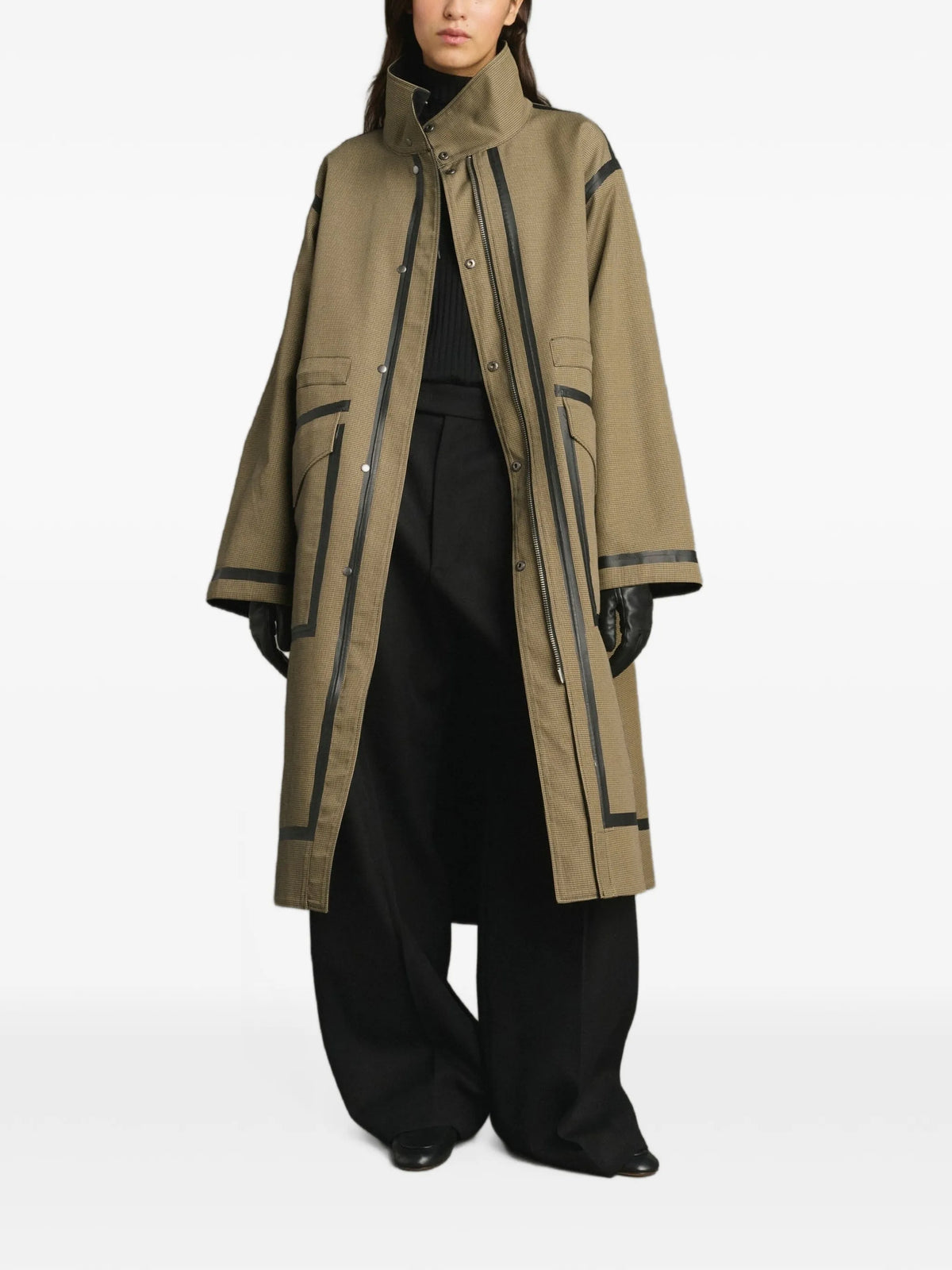 Luce reversible parka coat