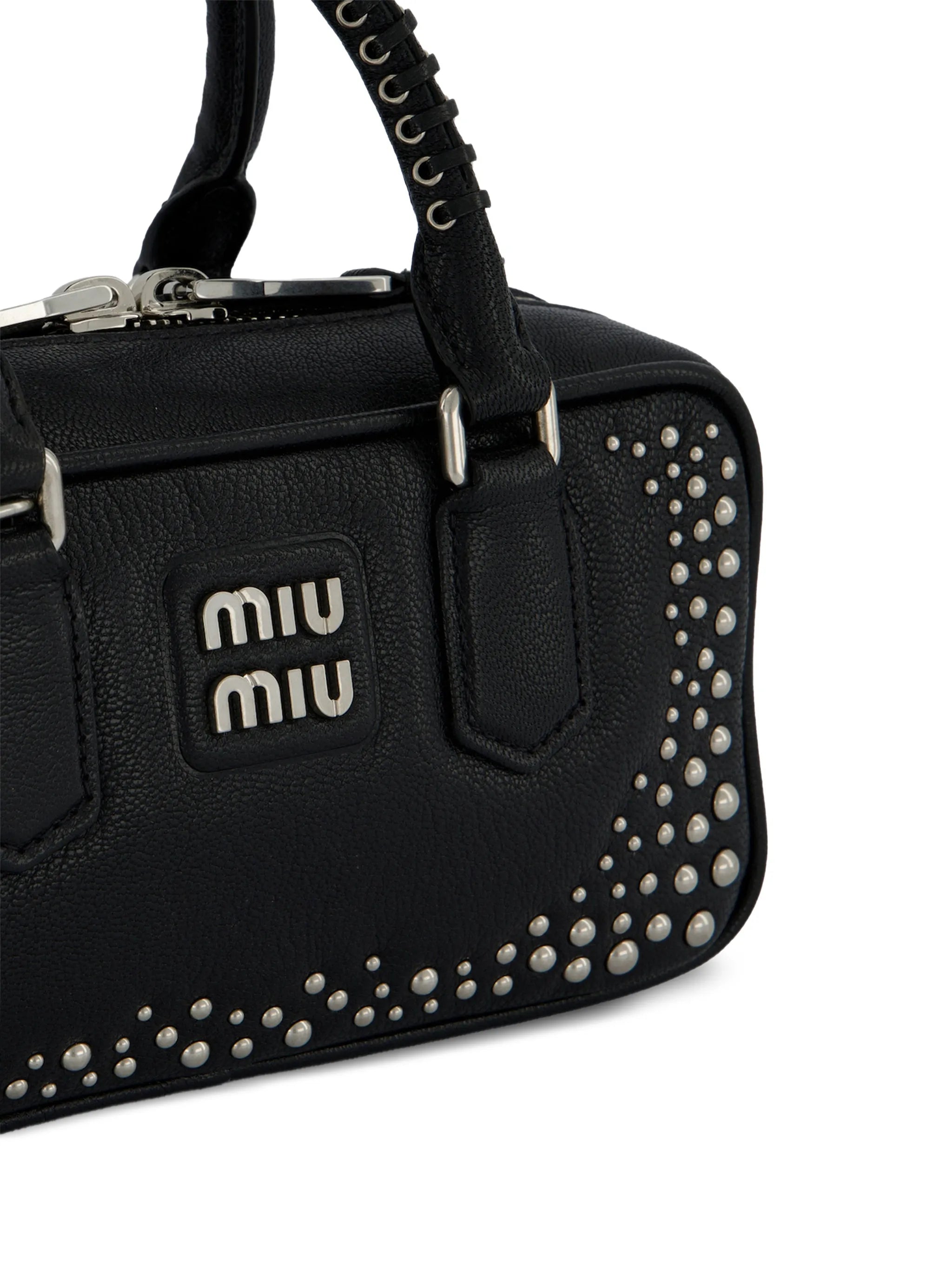 Arcadie studded leather bag