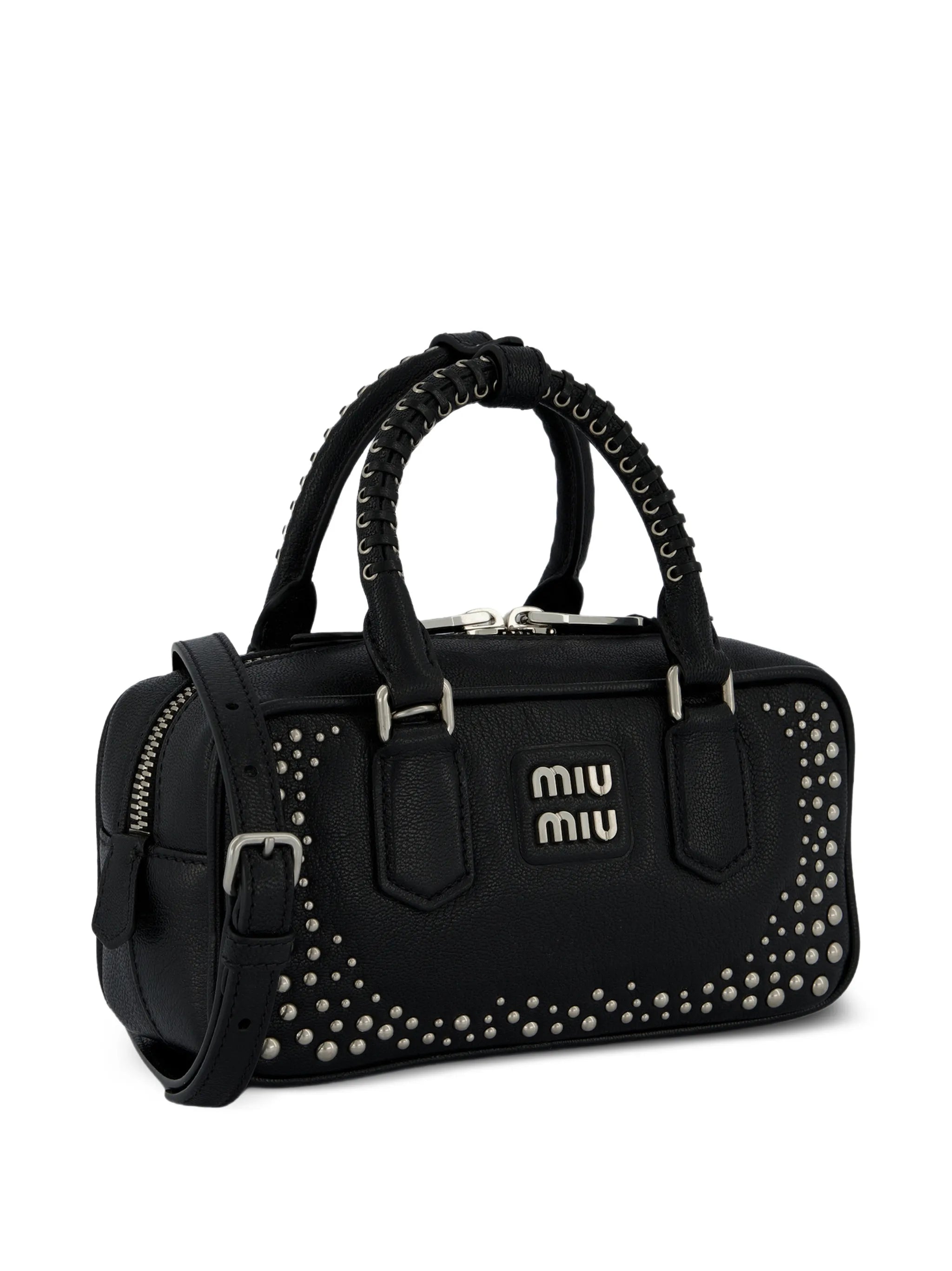 Arcadie studded leather bag