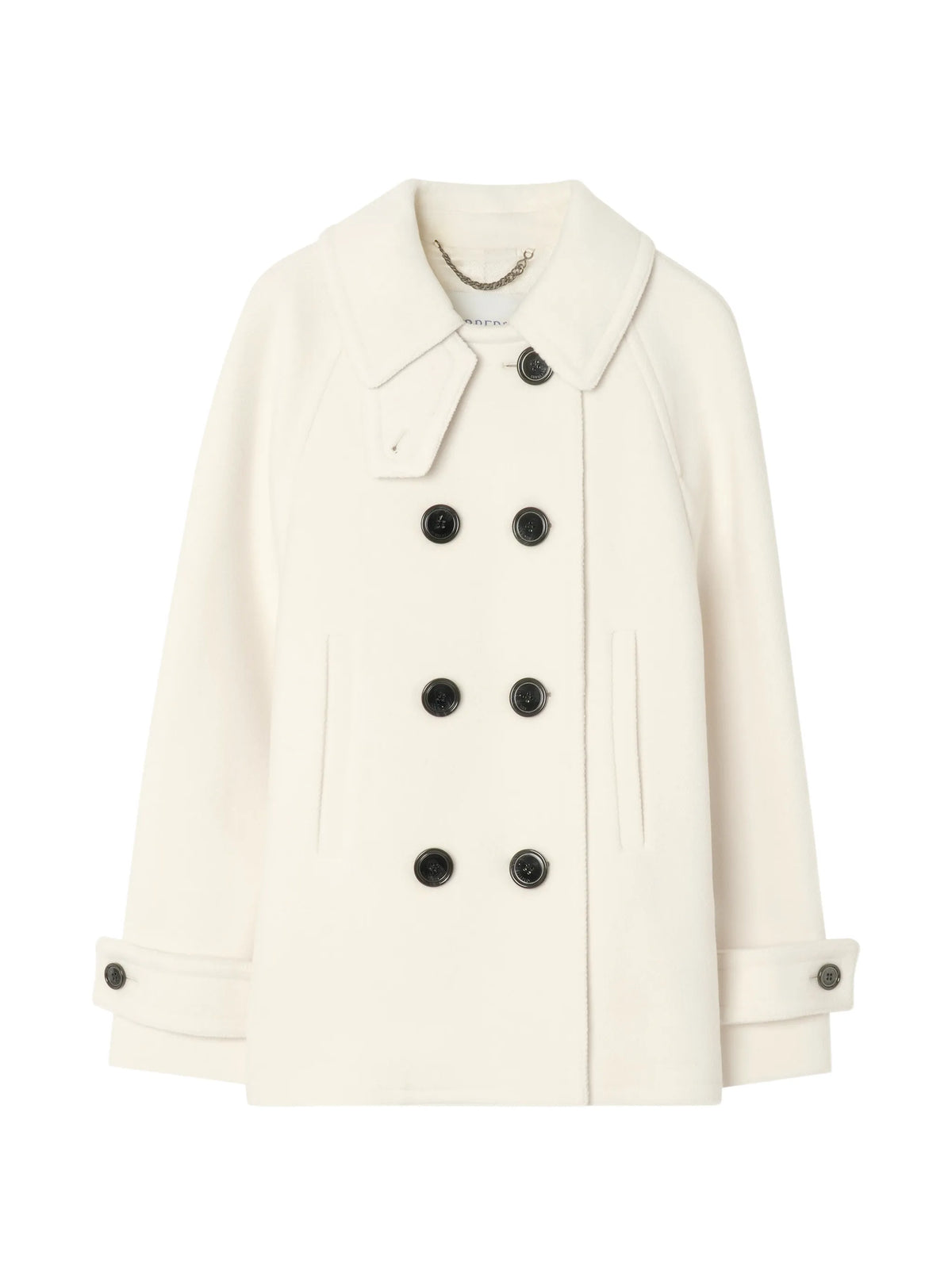 wool blend pea coat