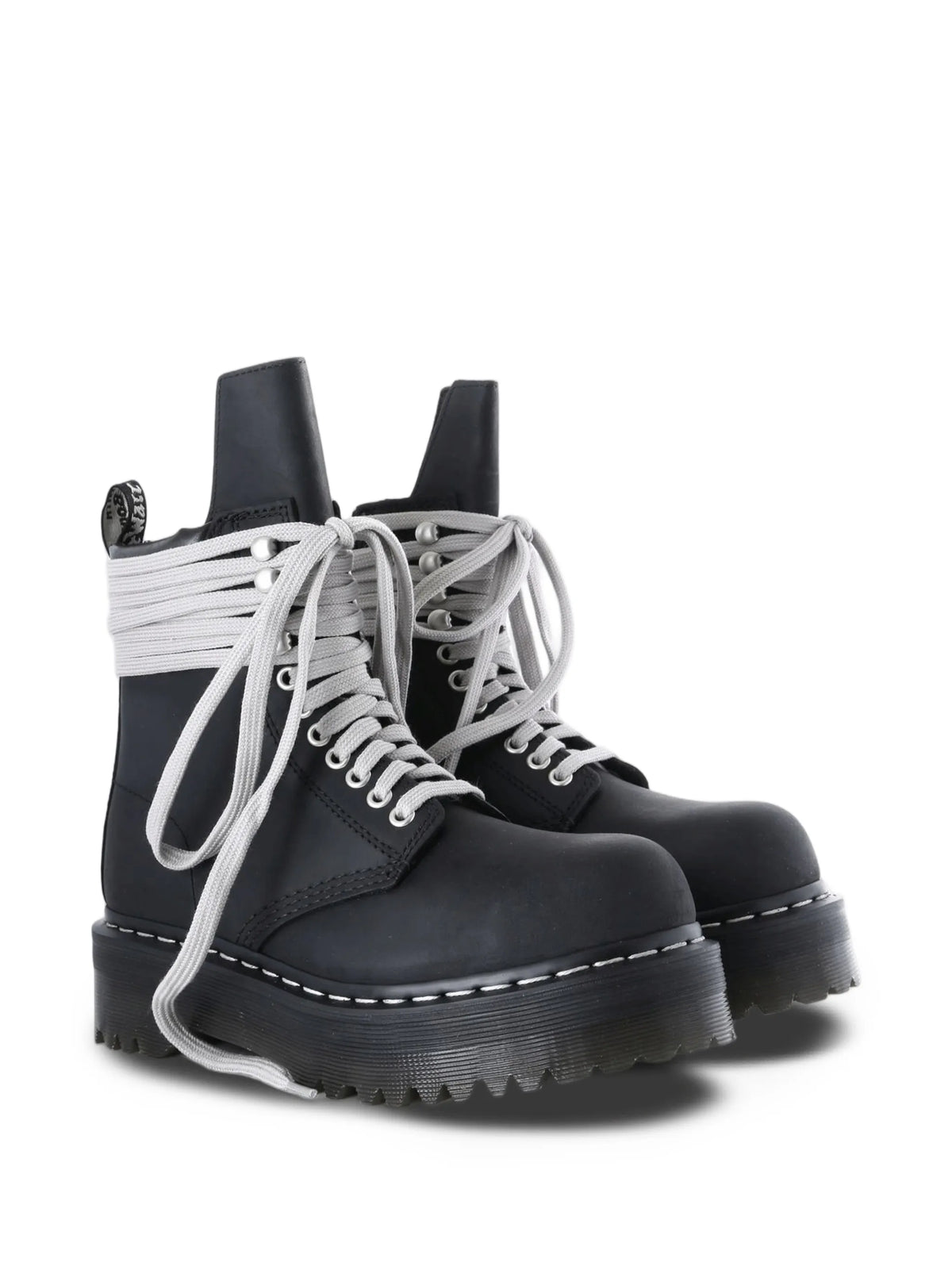 geometric-tongue steel-toe boots