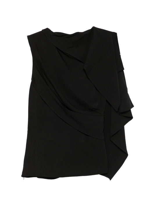Odeon asymmetric draped top