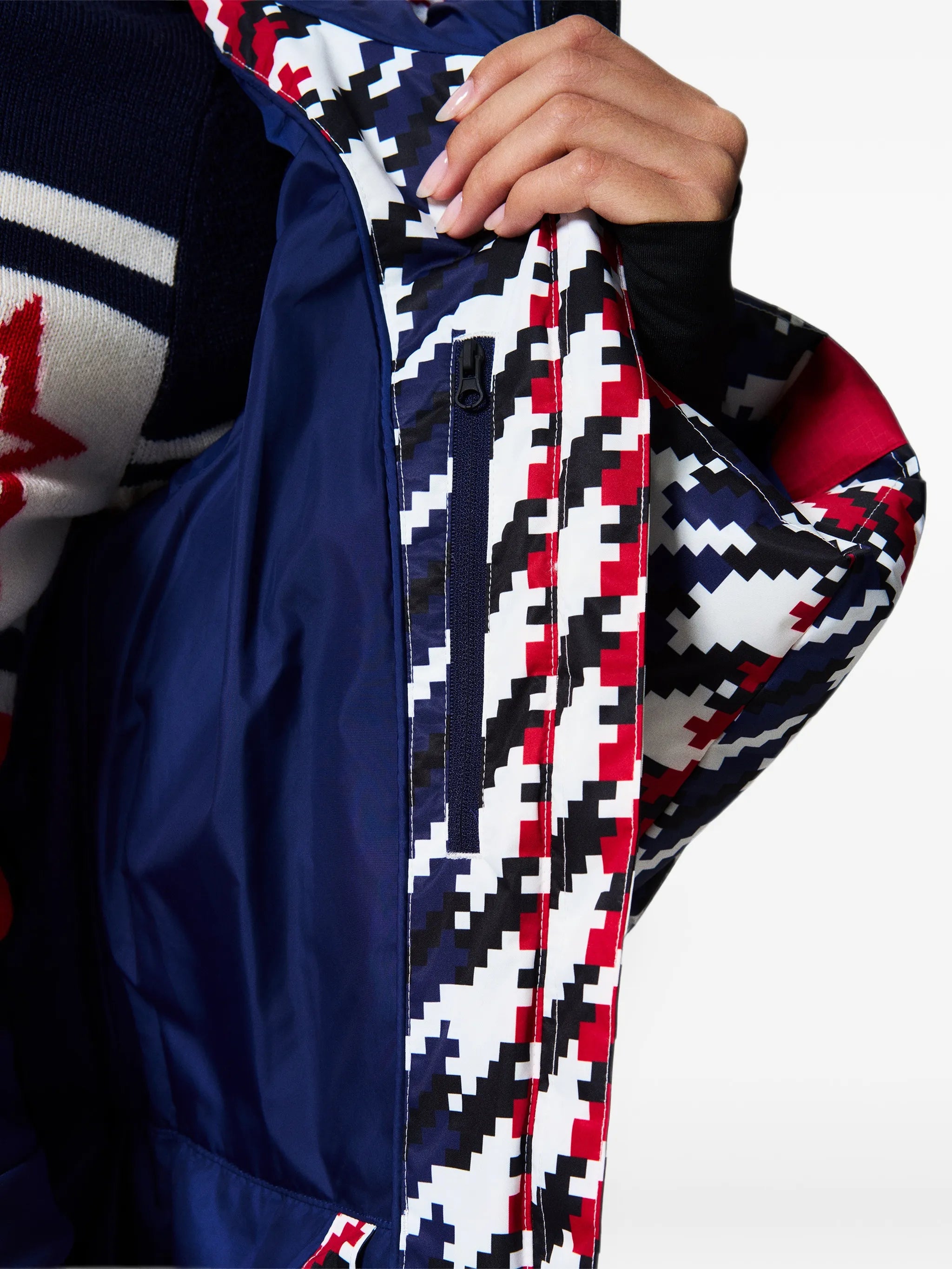 duvet down ski jacket