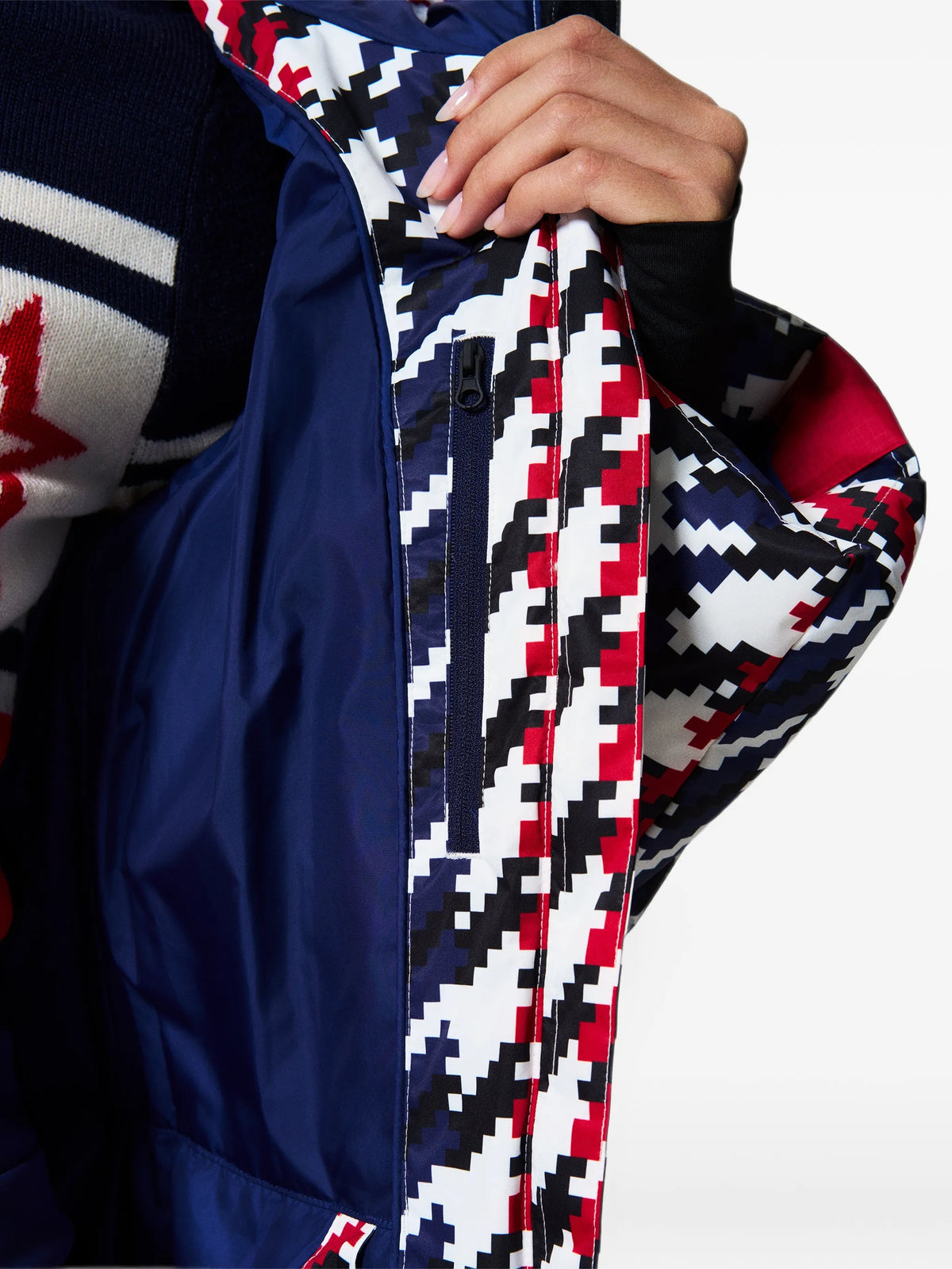 duvet down ski jacket