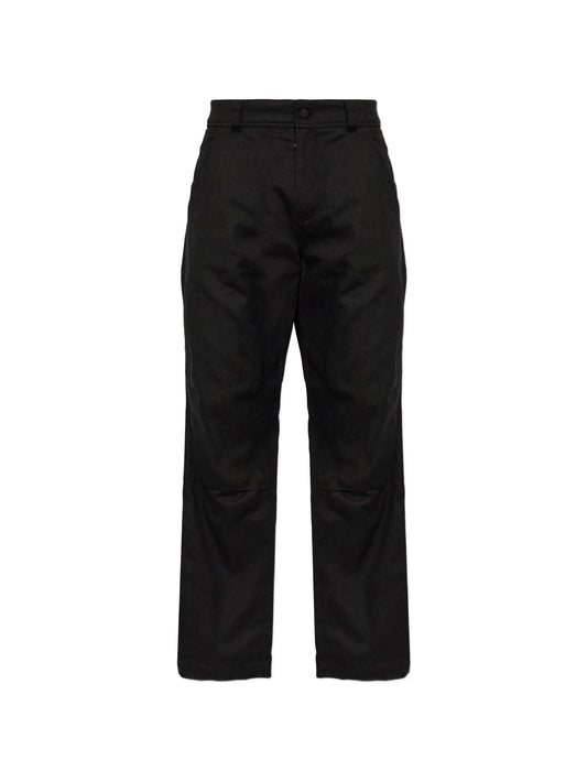 logo-patch trousers