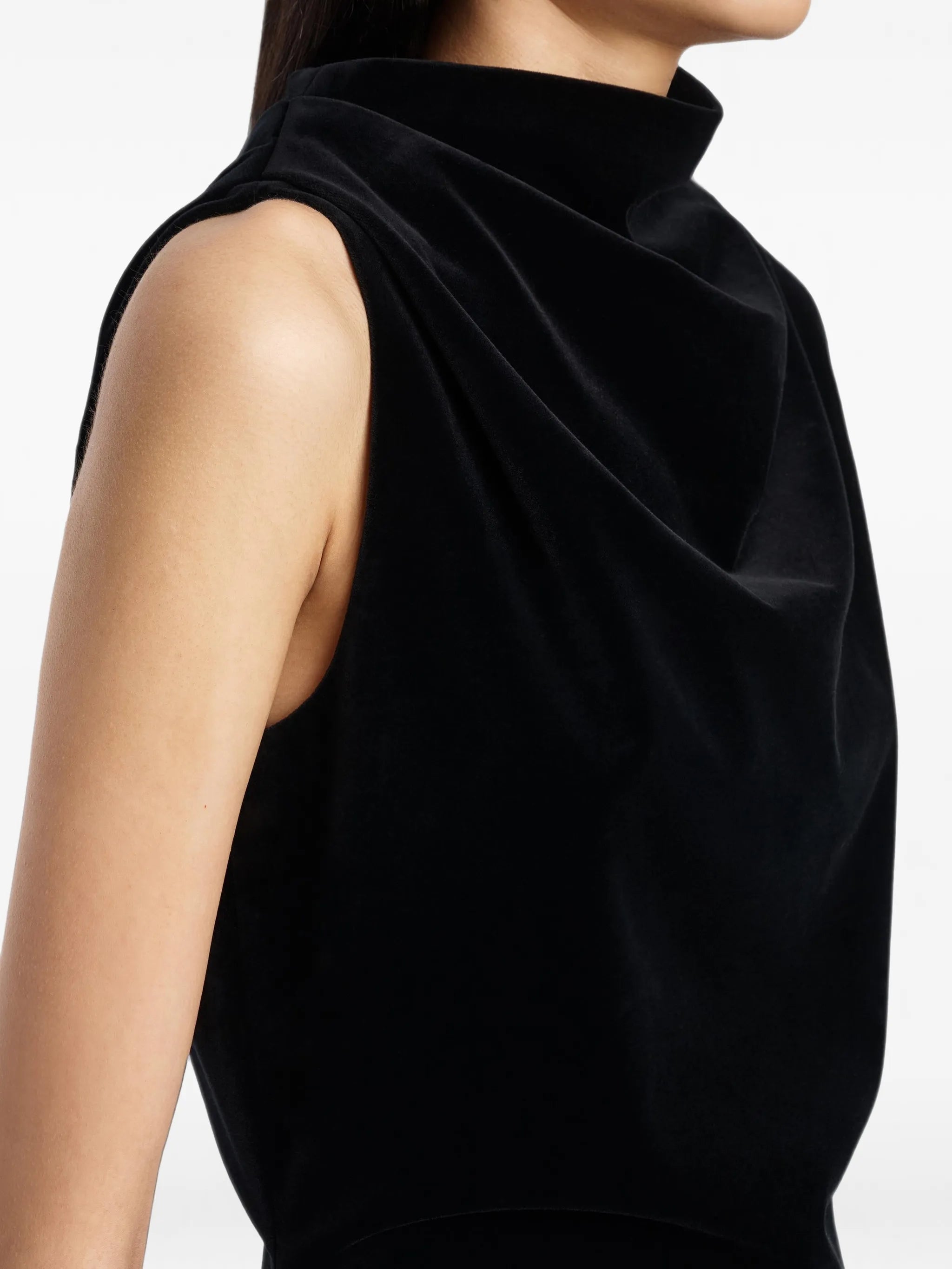 asymmetric mini dress