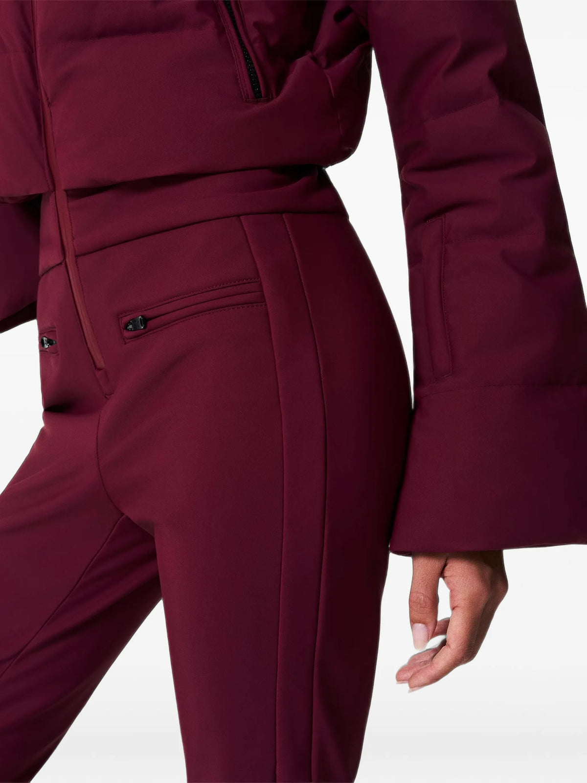polar flare down ski suit