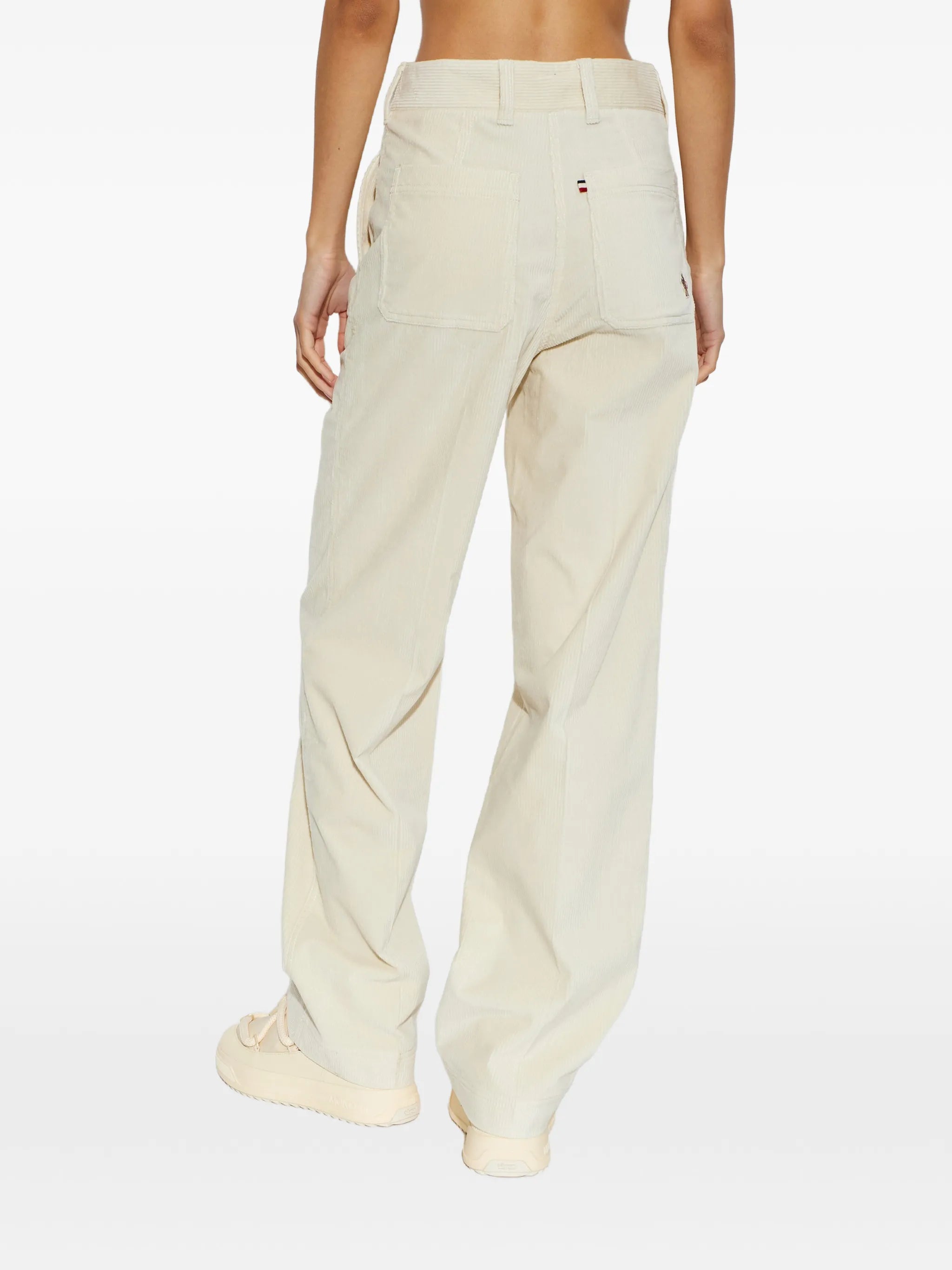 corduroy wide-leg trousers