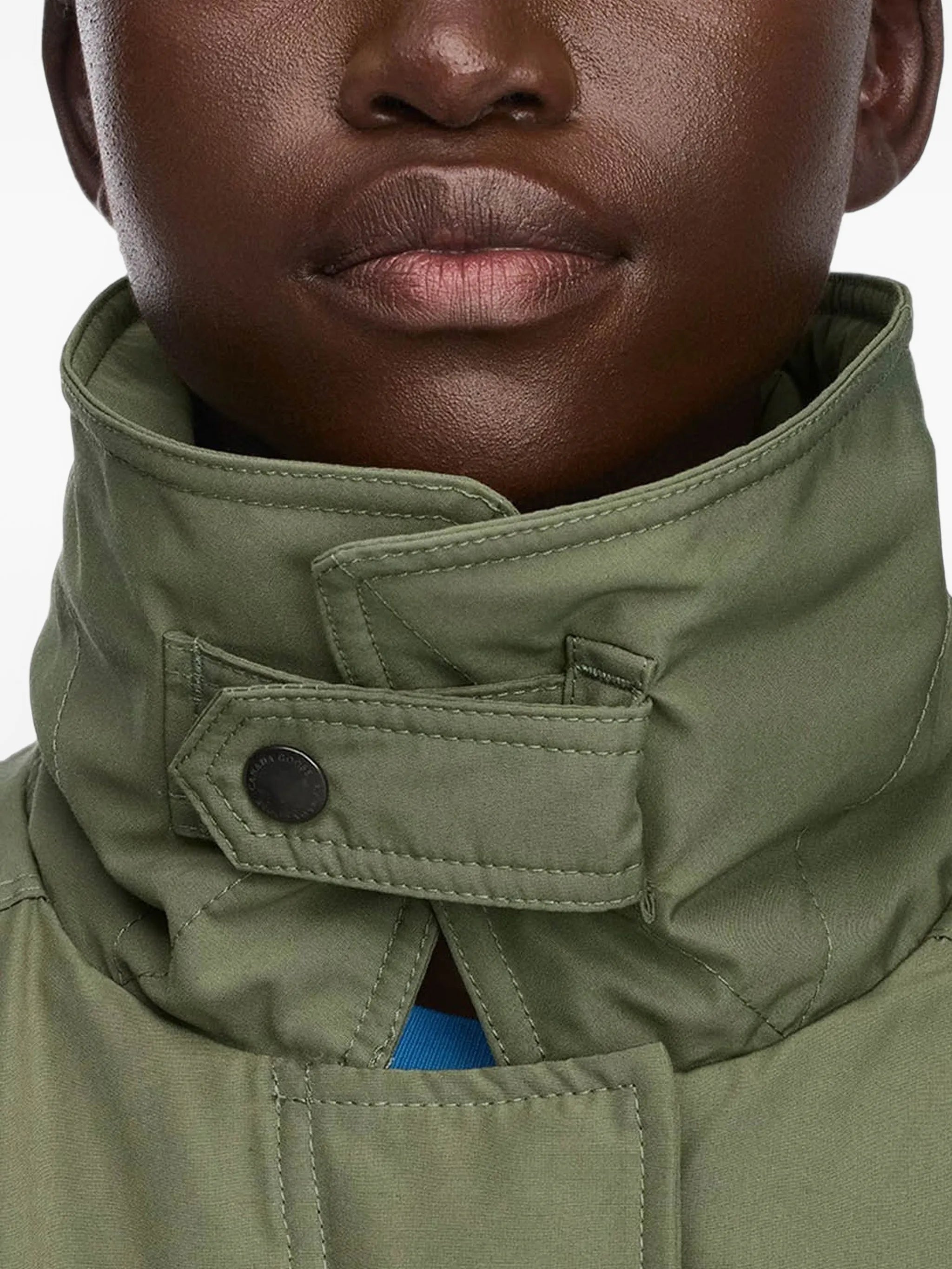 Scout shearling-collar flap-pocket jacket