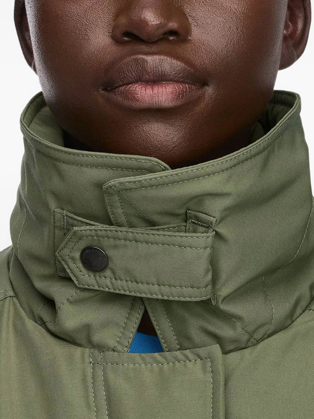 Scout shearling-collar flap-pocket jacket