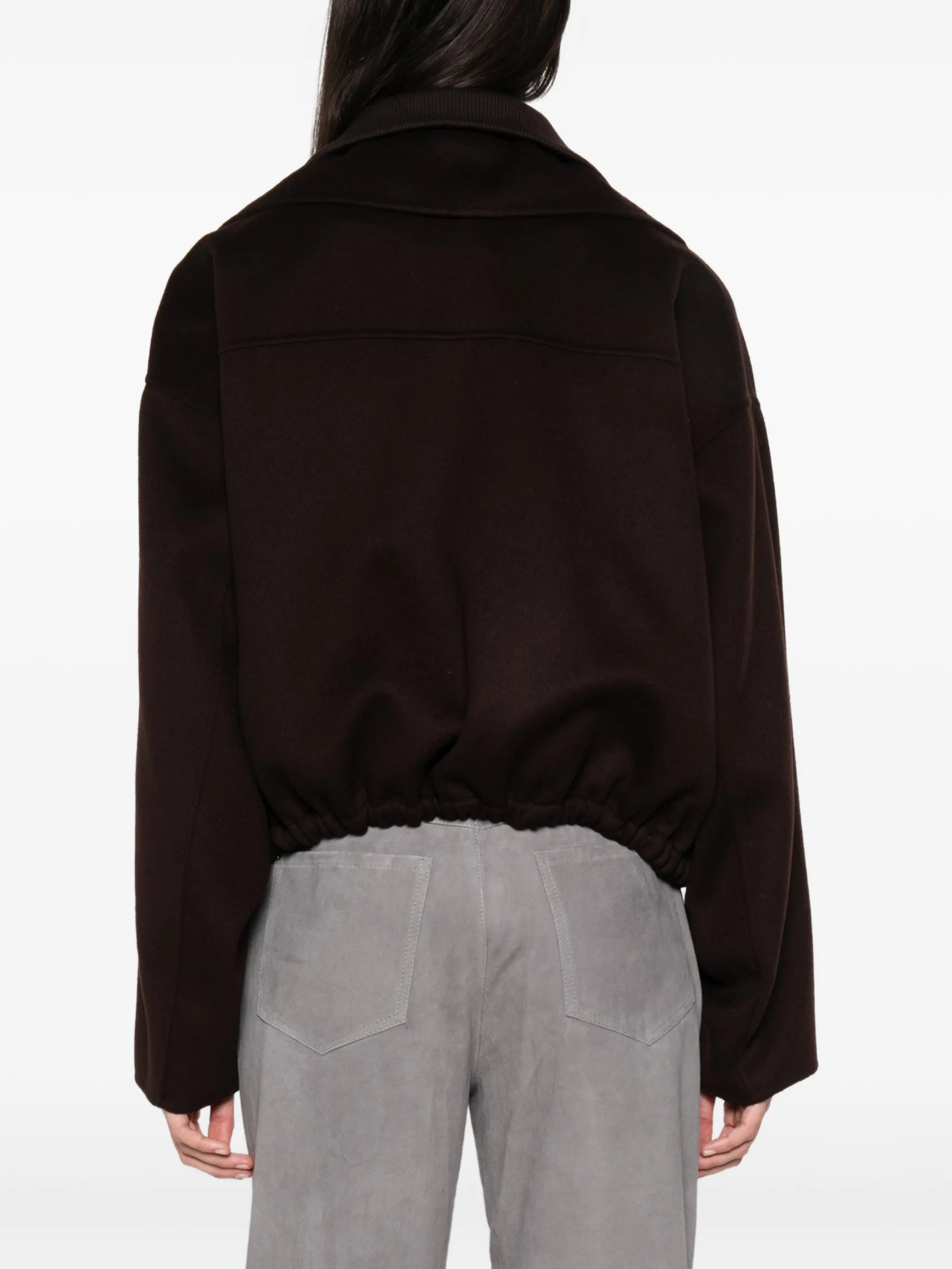 SPXEmiro zip-fastening drawstring jacket