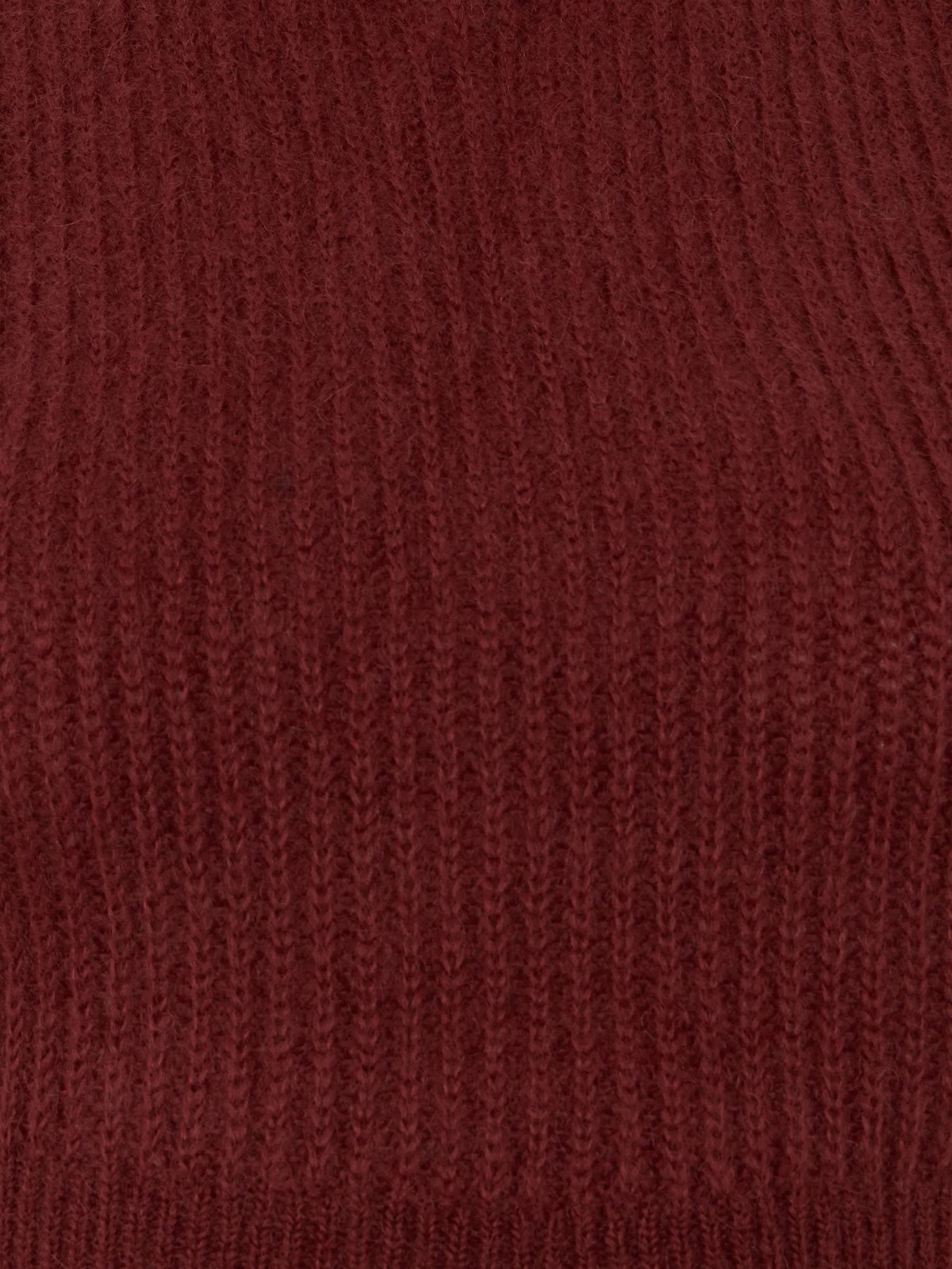 slim-fitting mohair jumper - brown bordeaux