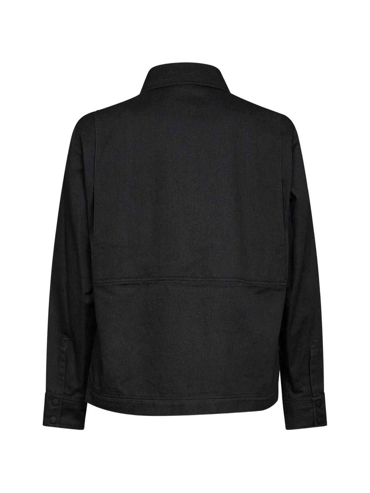 logo-patch zip-up jacket