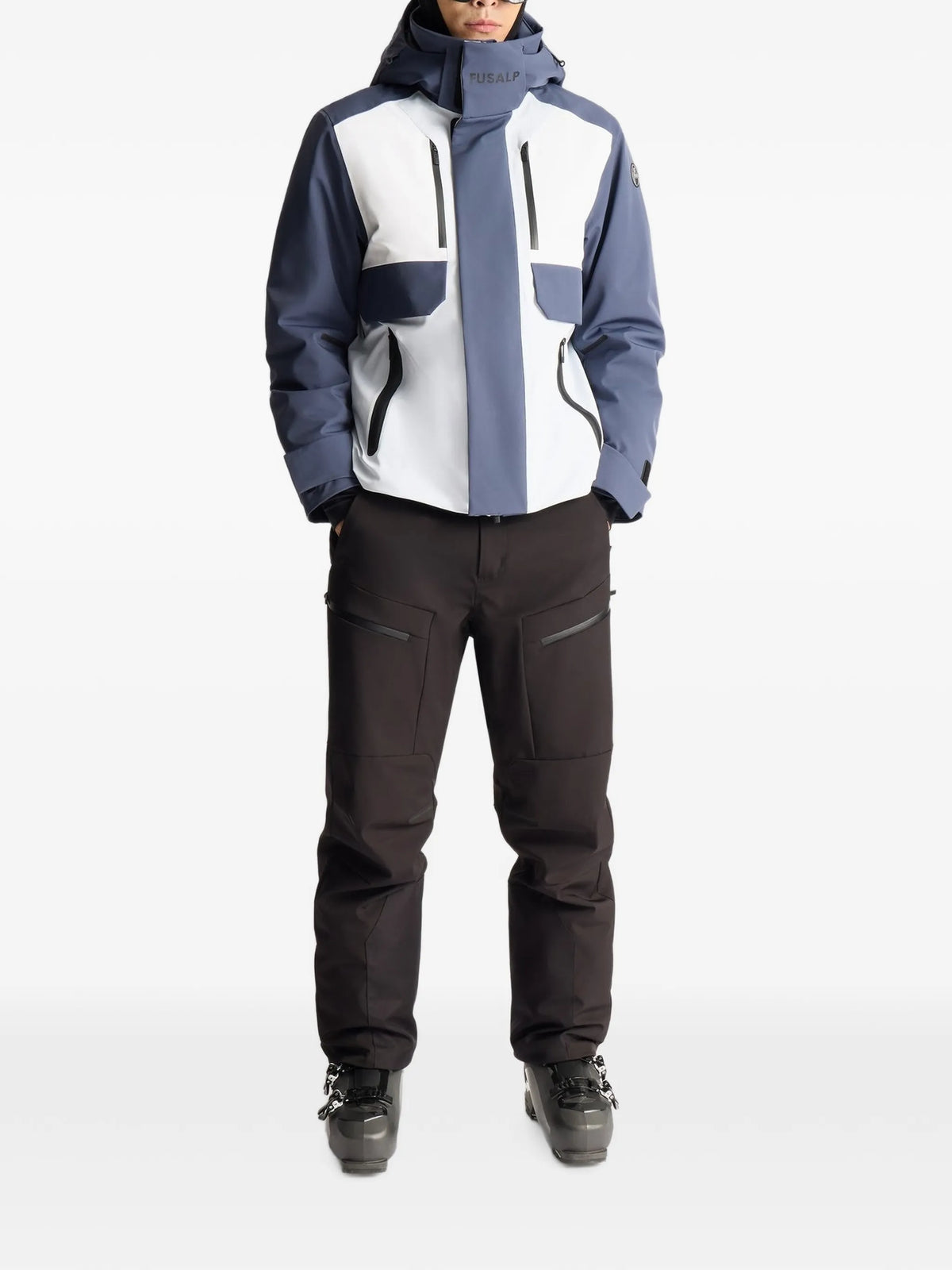 John colour-block ski jacket