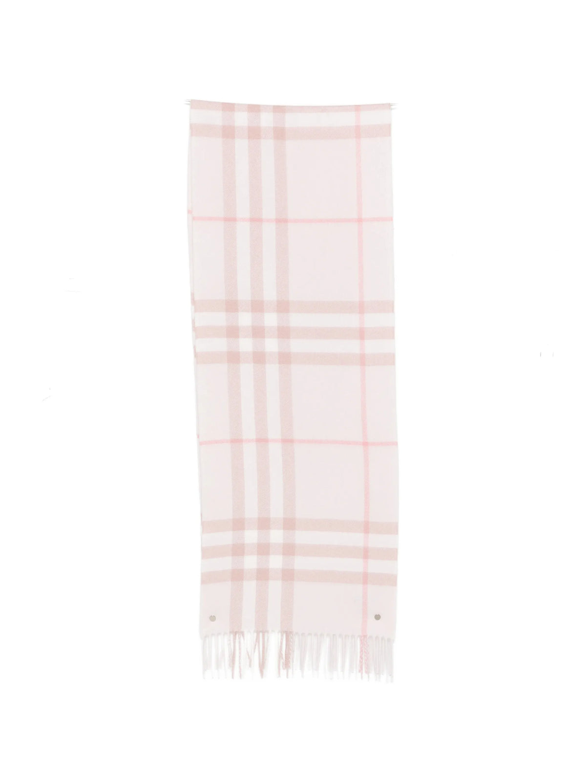 Giant Check cashmere scarf