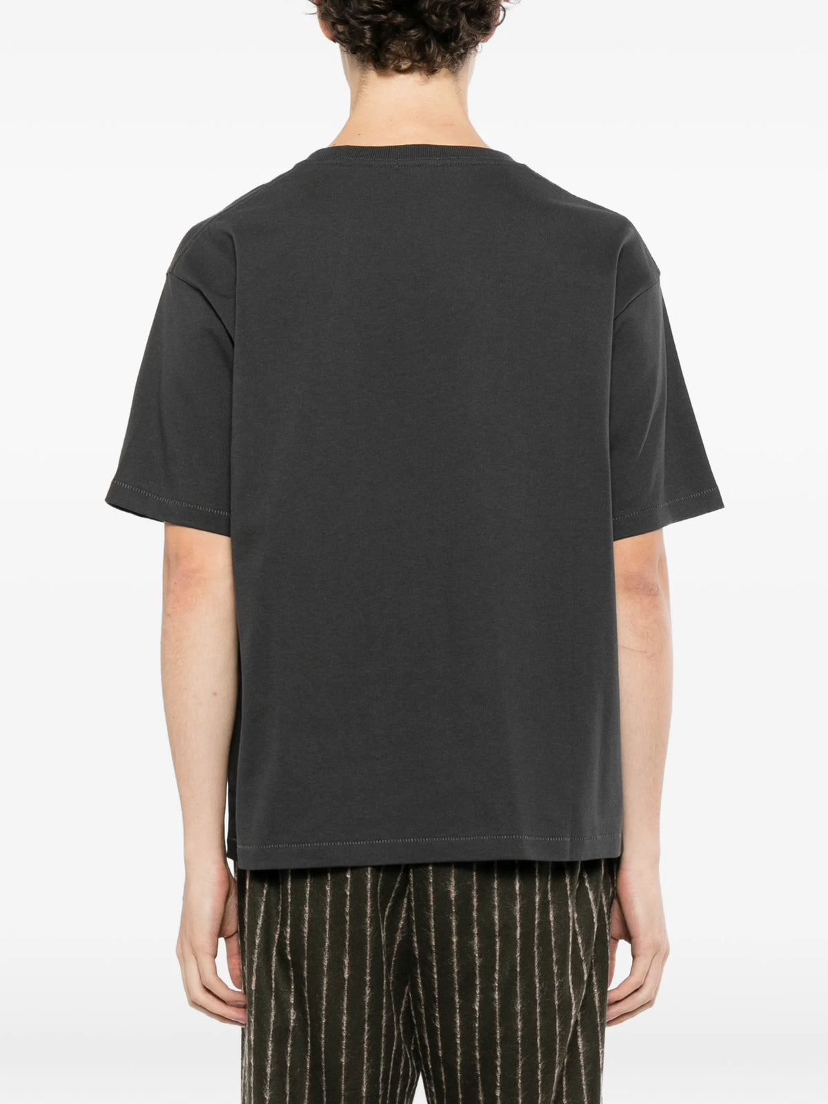 embellished-pocket T-shirt