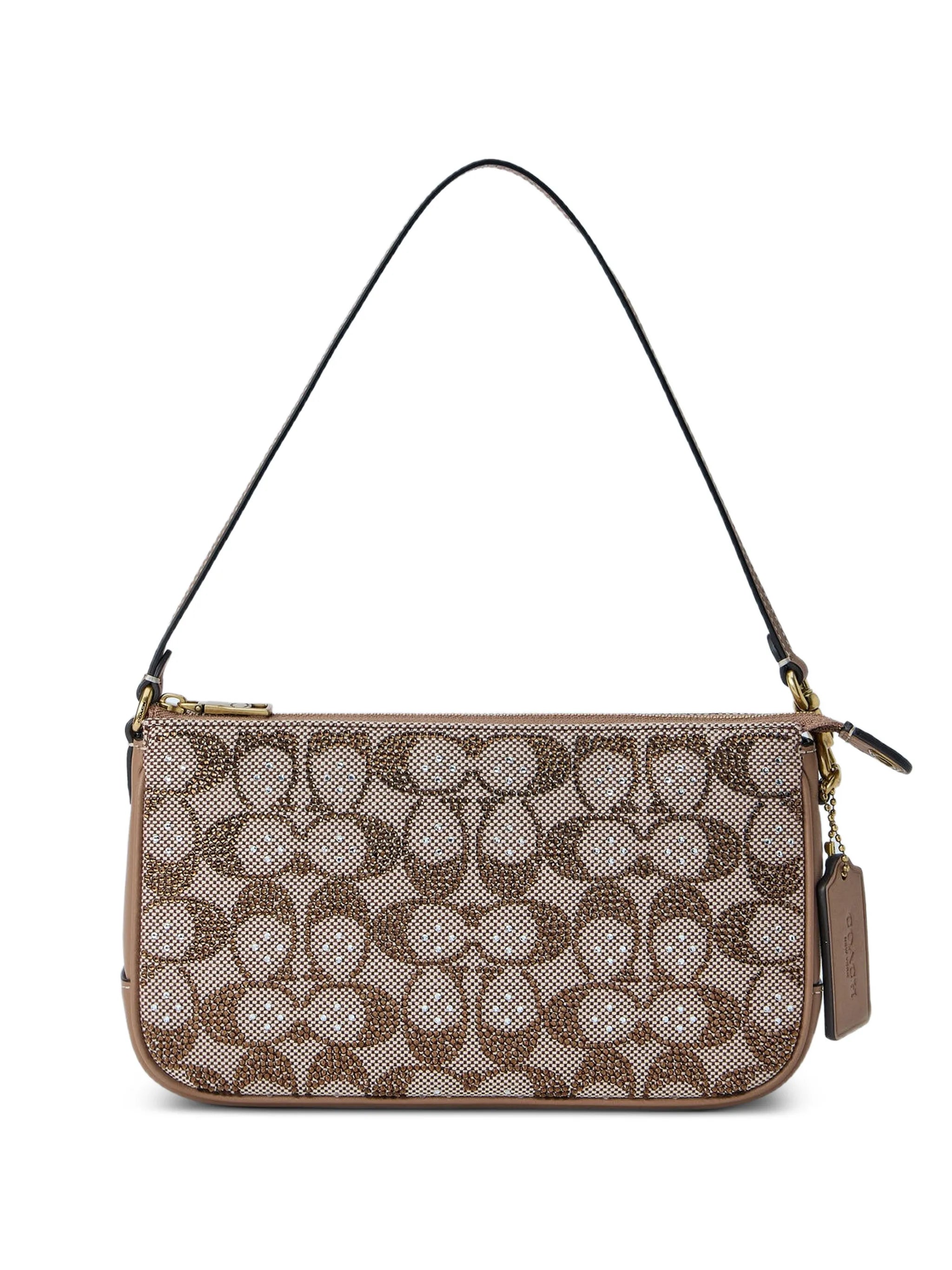 Plaza crystal-embellished shoulder bag