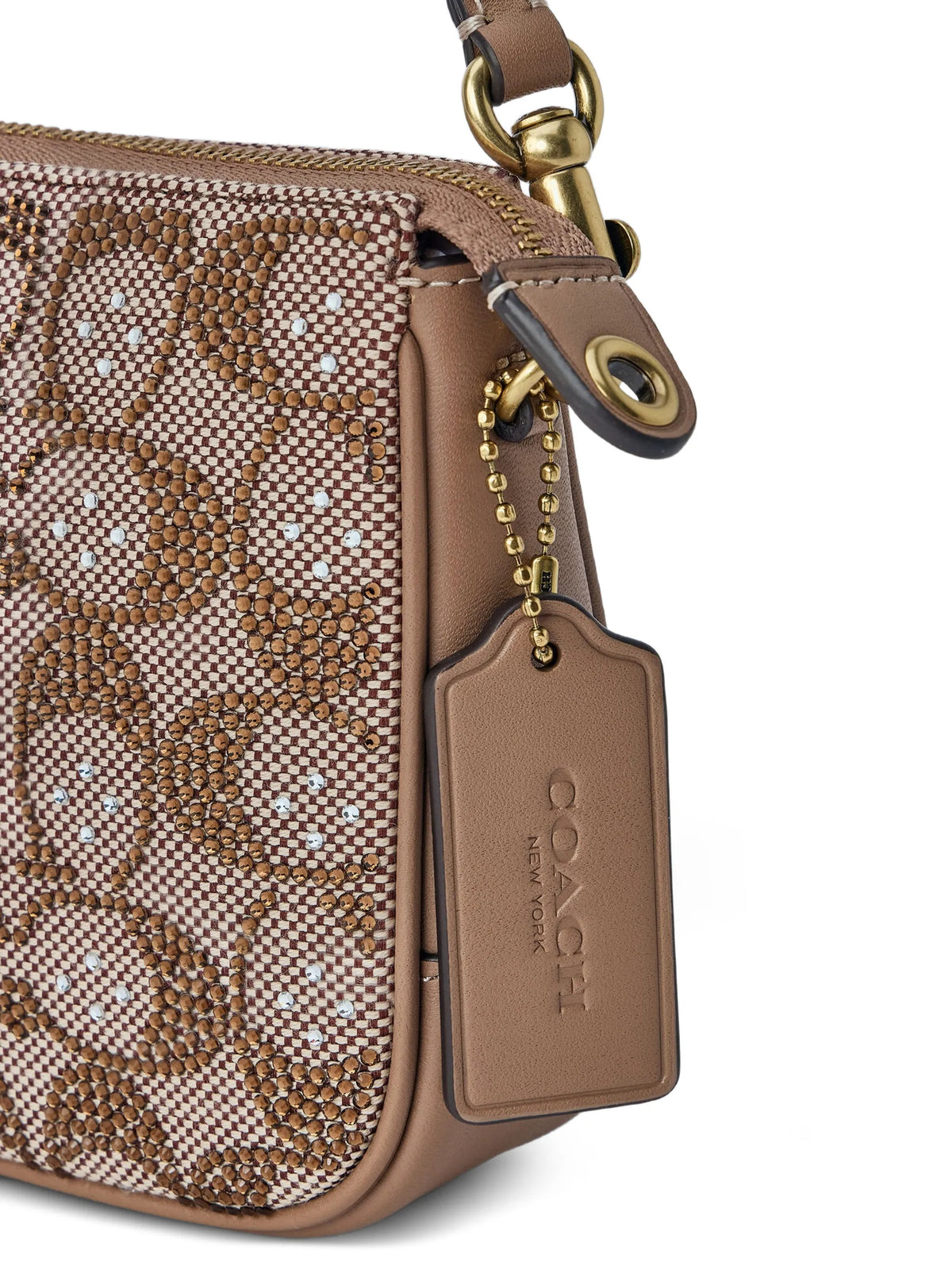 Plaza crystal-embellished shoulder bag