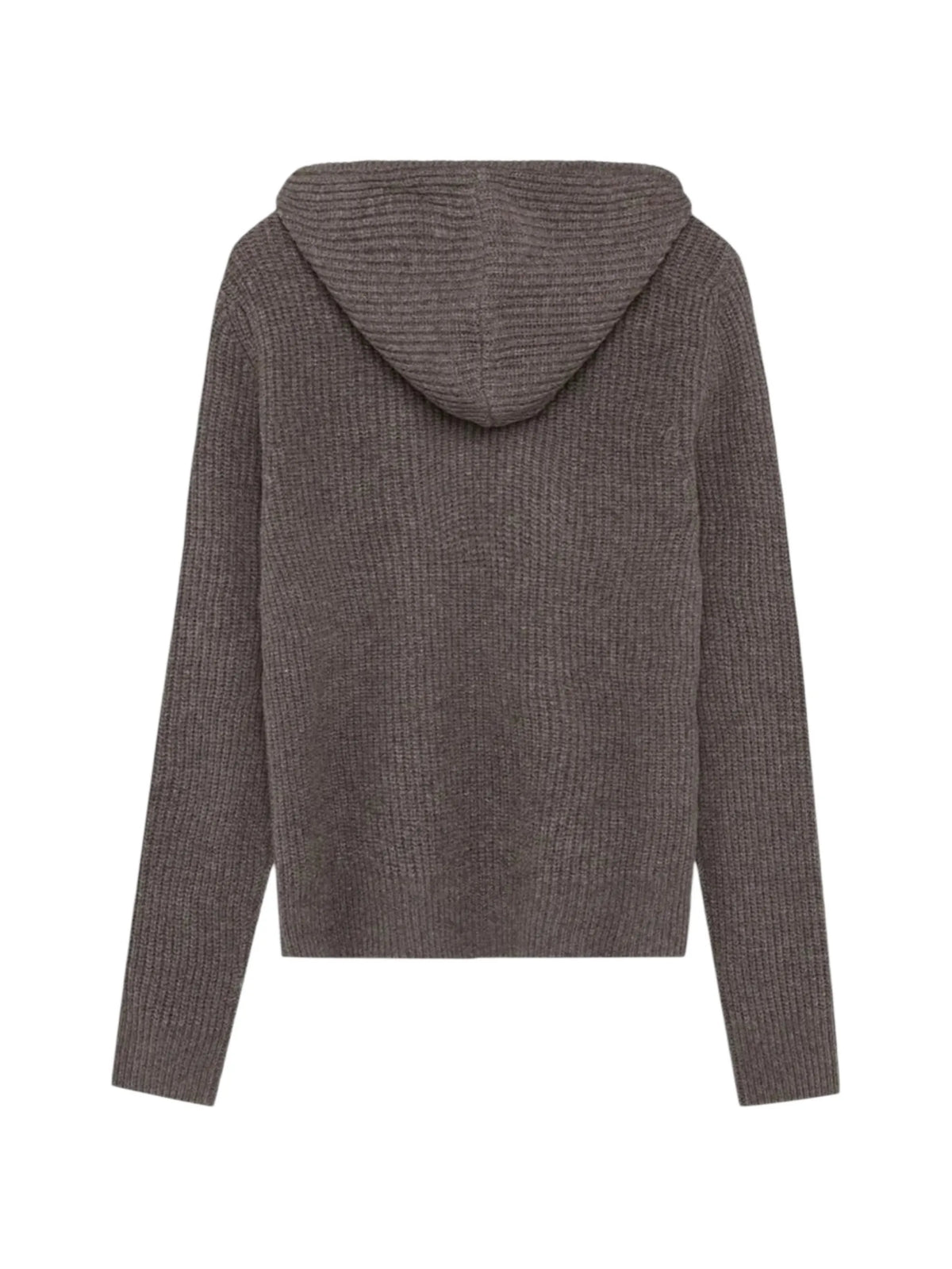 Glasgow ribbed-knit hoodie