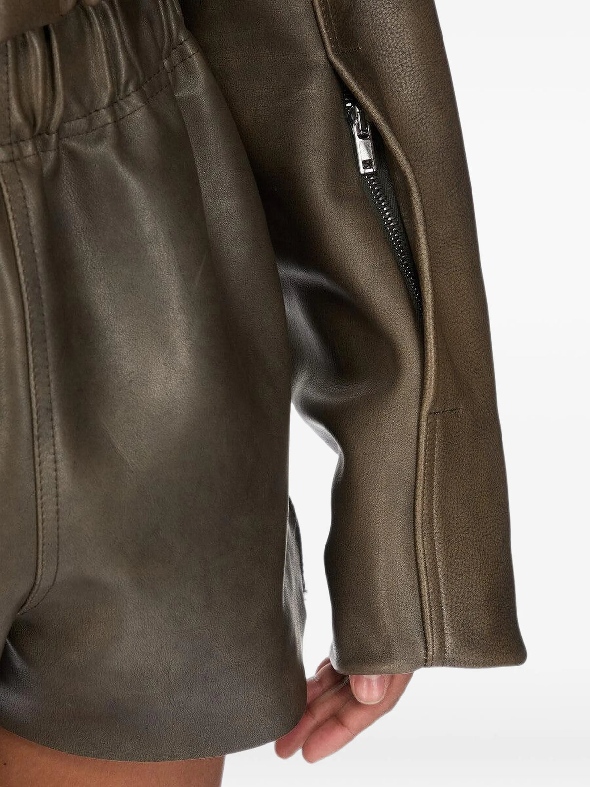 Collared Mac bomber