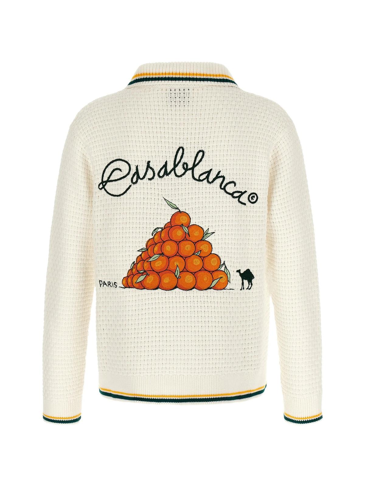 Pyramid of Oranges cardigan
