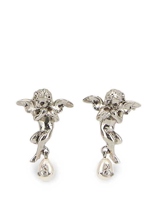 Putti pearl-drop earrings