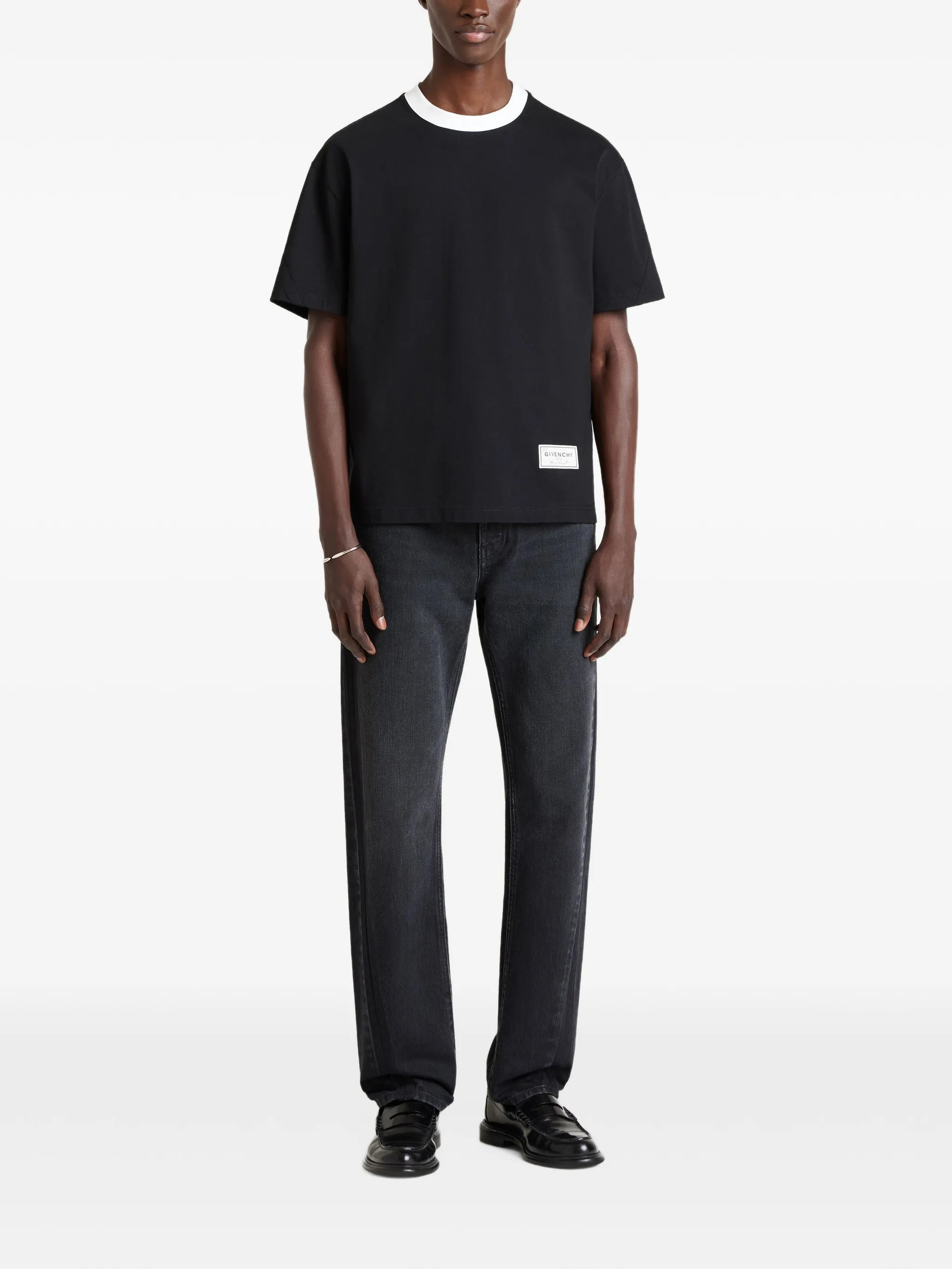 Couture Seam T-shirt in cotton