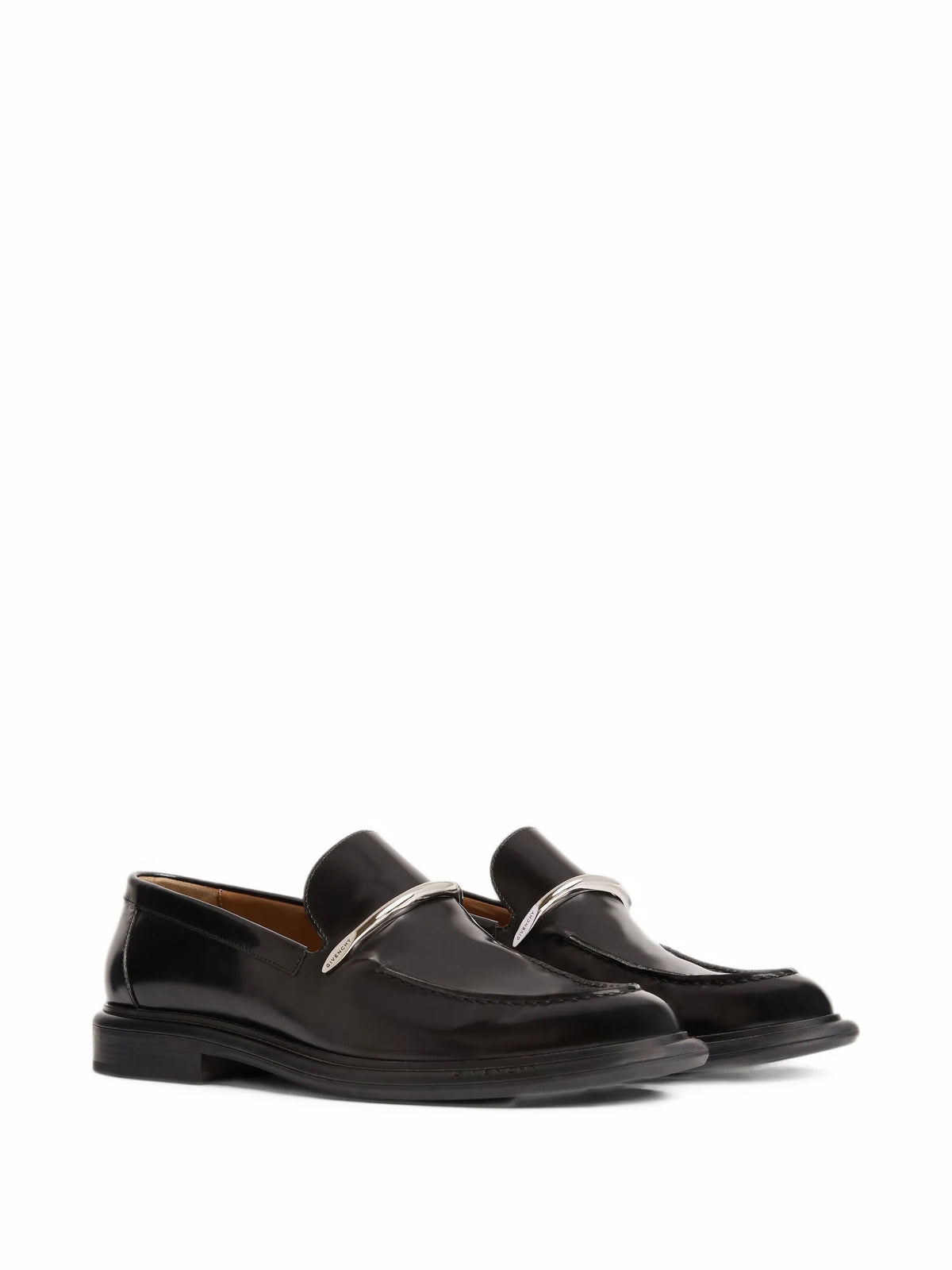 Pinch loafers in brushed leather